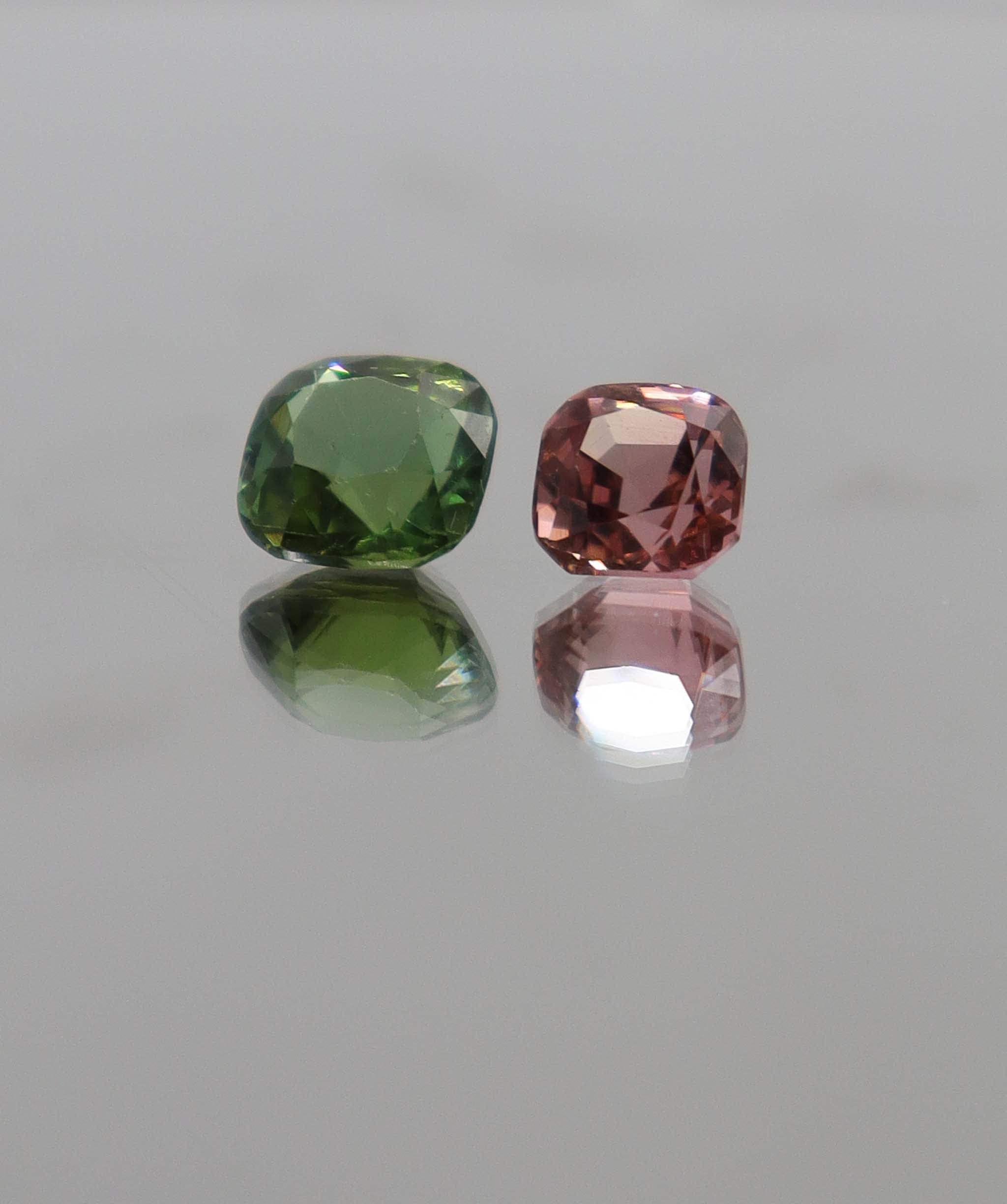 Luxury Promise 4.84ct Afghan Tourmaline Moi et Toi DXBCS0322