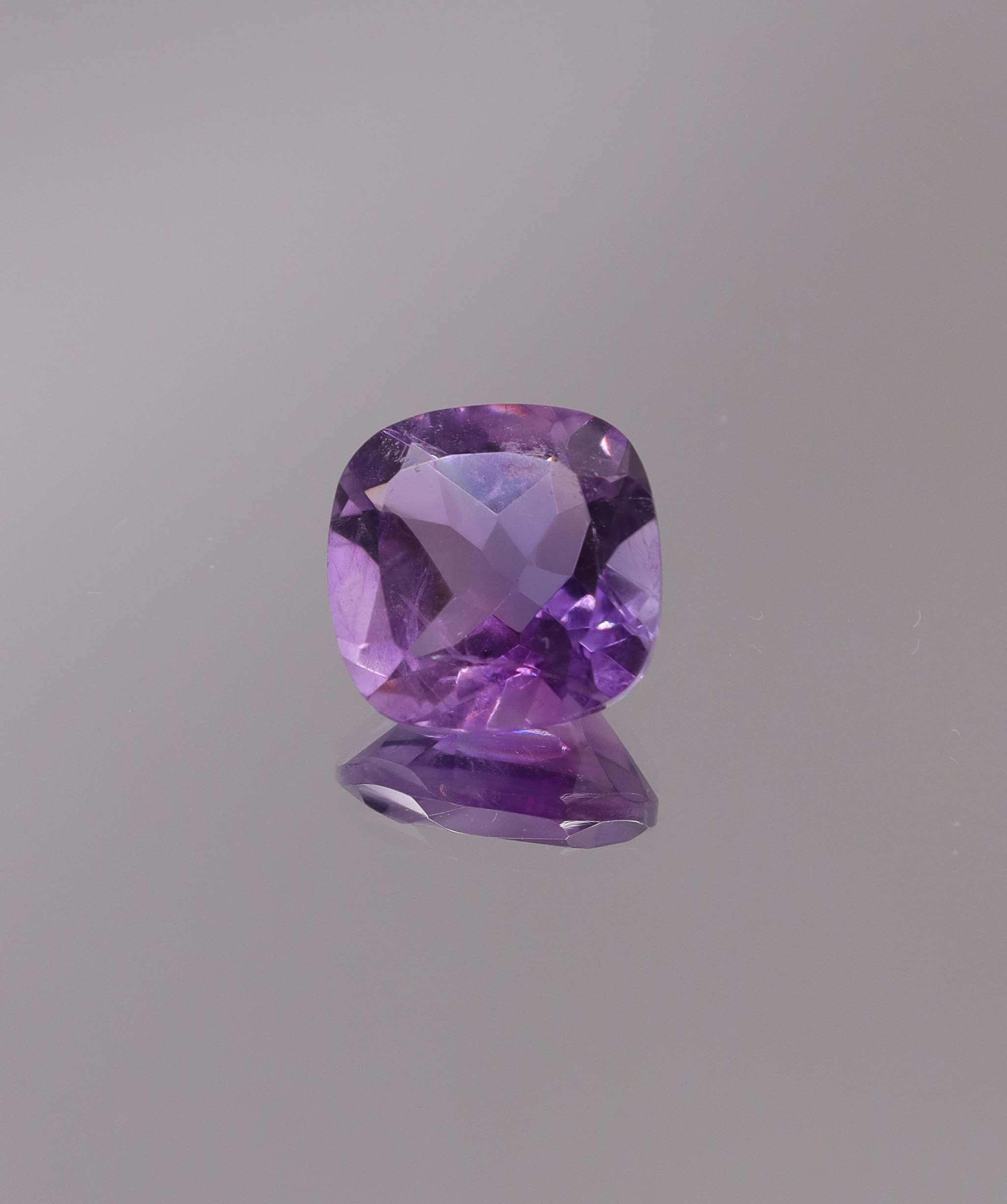 Luxury Promise 4.98ct Amethyst Square Cushion DXBCS1289