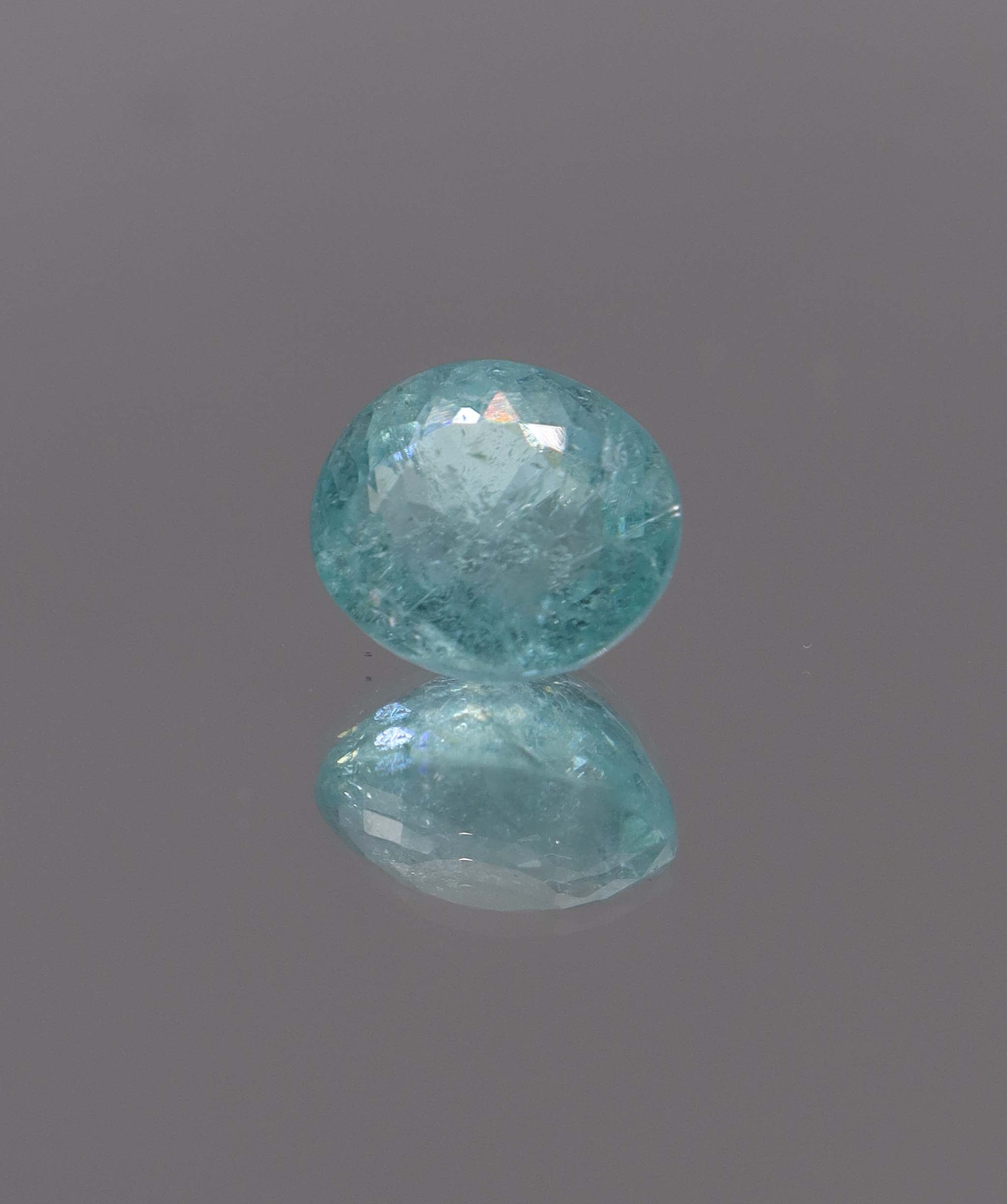 Luxury Promise 5.20ct Neon Blue Paraiba DXBCS1302