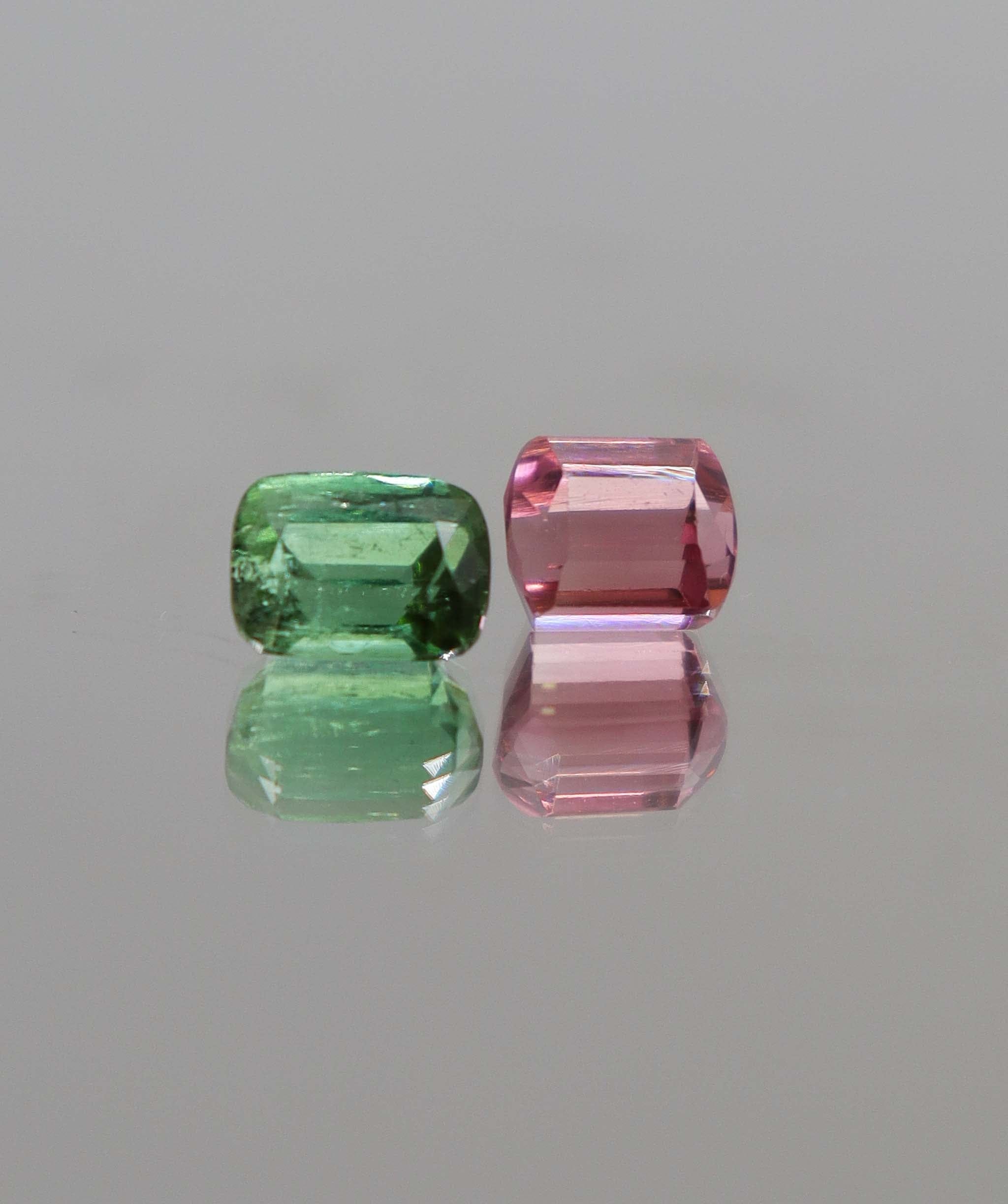 Luxury Promise 5.35ct Afghan Tourmaline Moi et Toi DXBCS0334