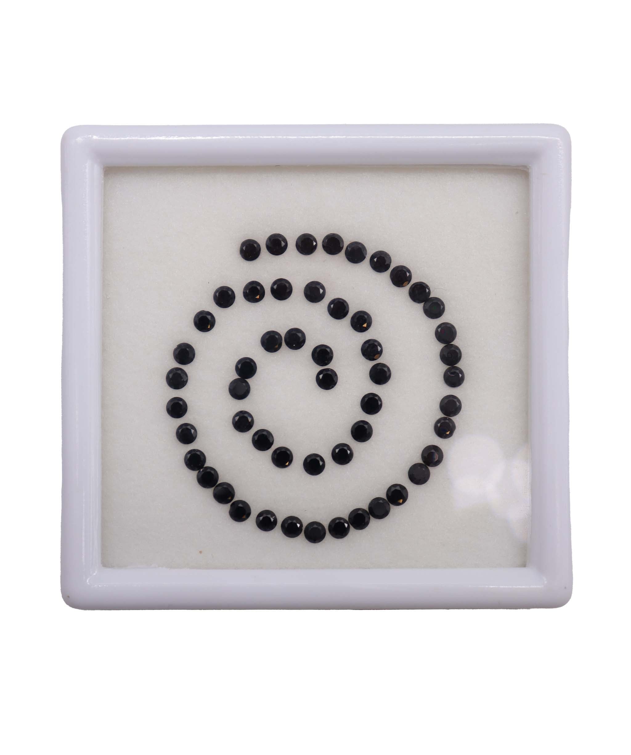 Luxury Promise 5.68ct Black Spinel Lot DXBCS3302