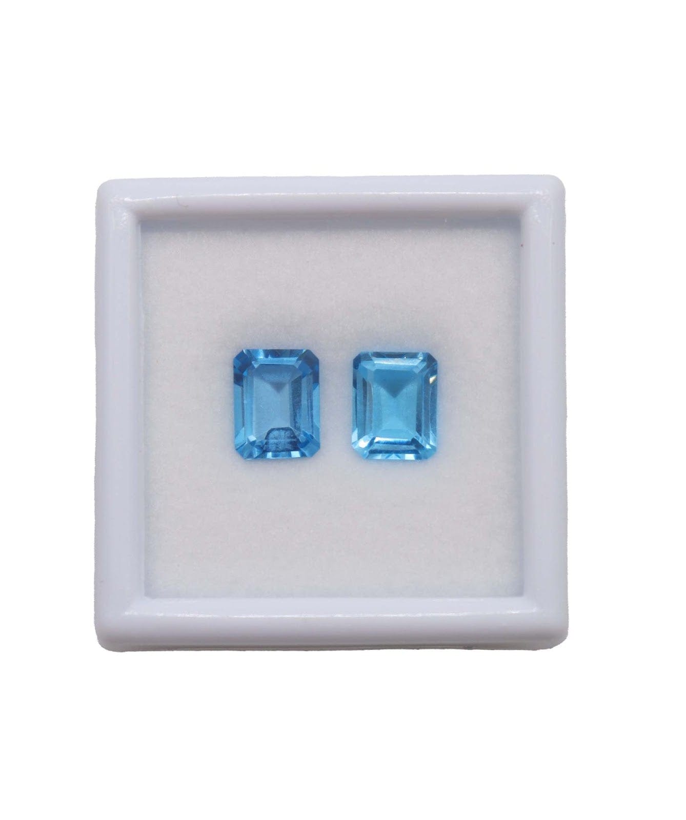 Luxury Promise 6.13CT NATURAL BLUE TOPAZ (PAIR ) MS 8949-3/6
