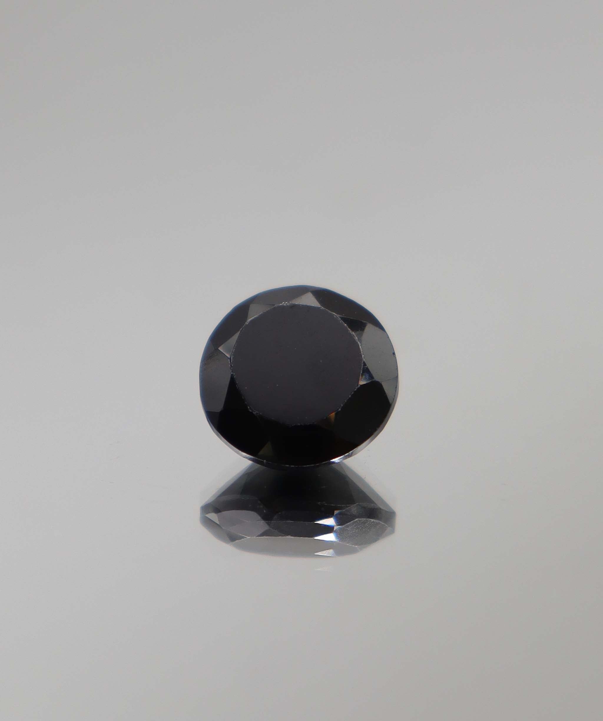 Luxury Promise 6.18ct Black Spinel Round DXBCS2367