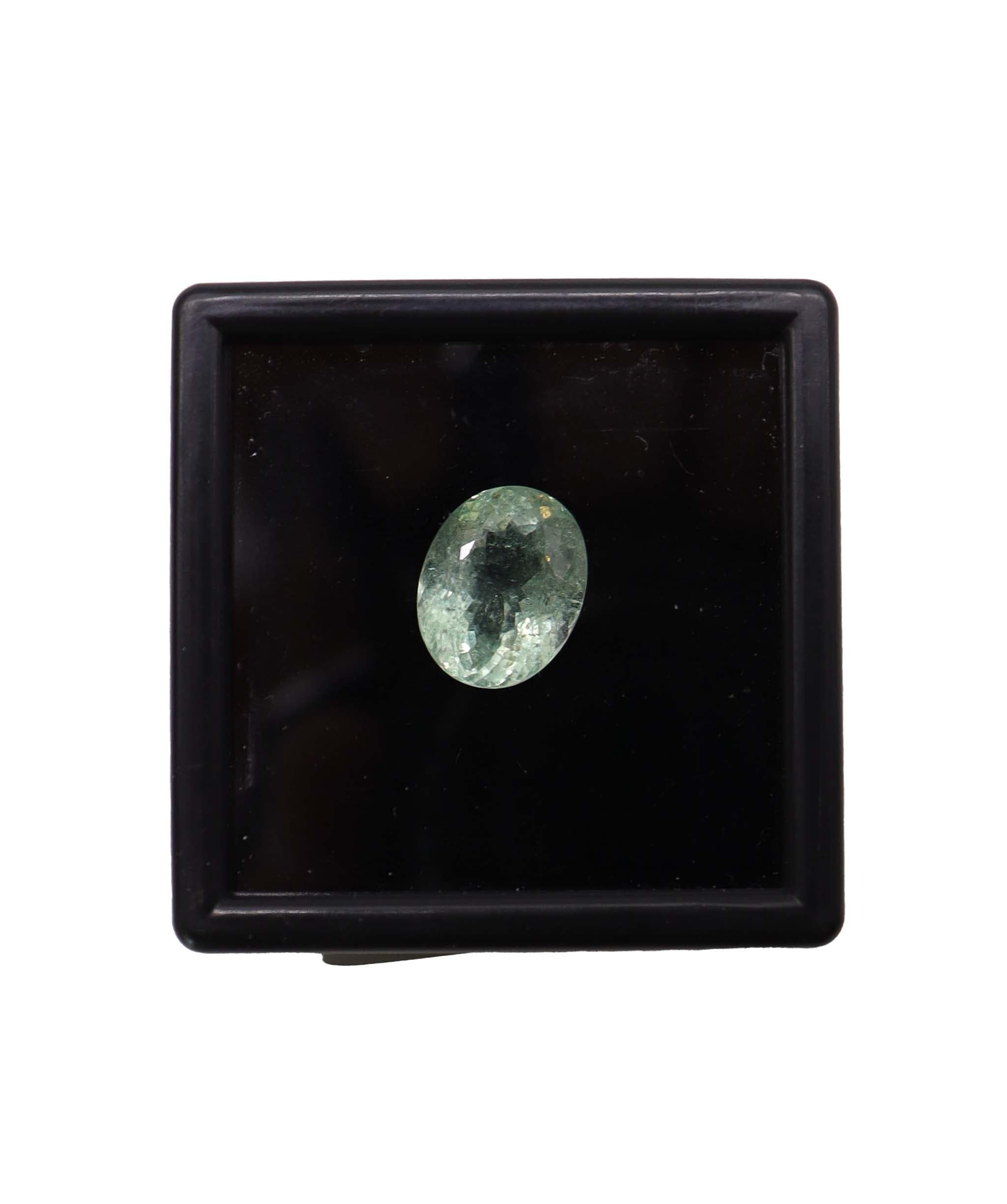 Luxury Promise 6.38ct Paraiba tourmaline DXBCD0665