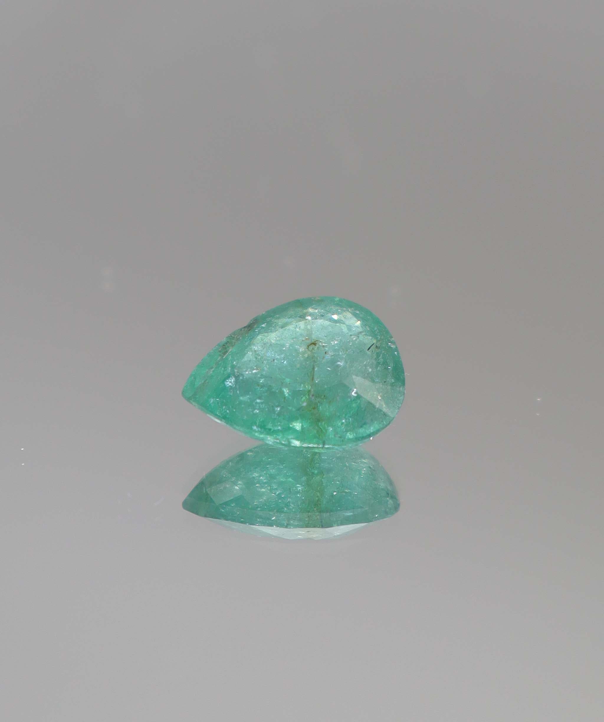 Luxury Promise 6.53ct Pear Paraiba DXBCS1479