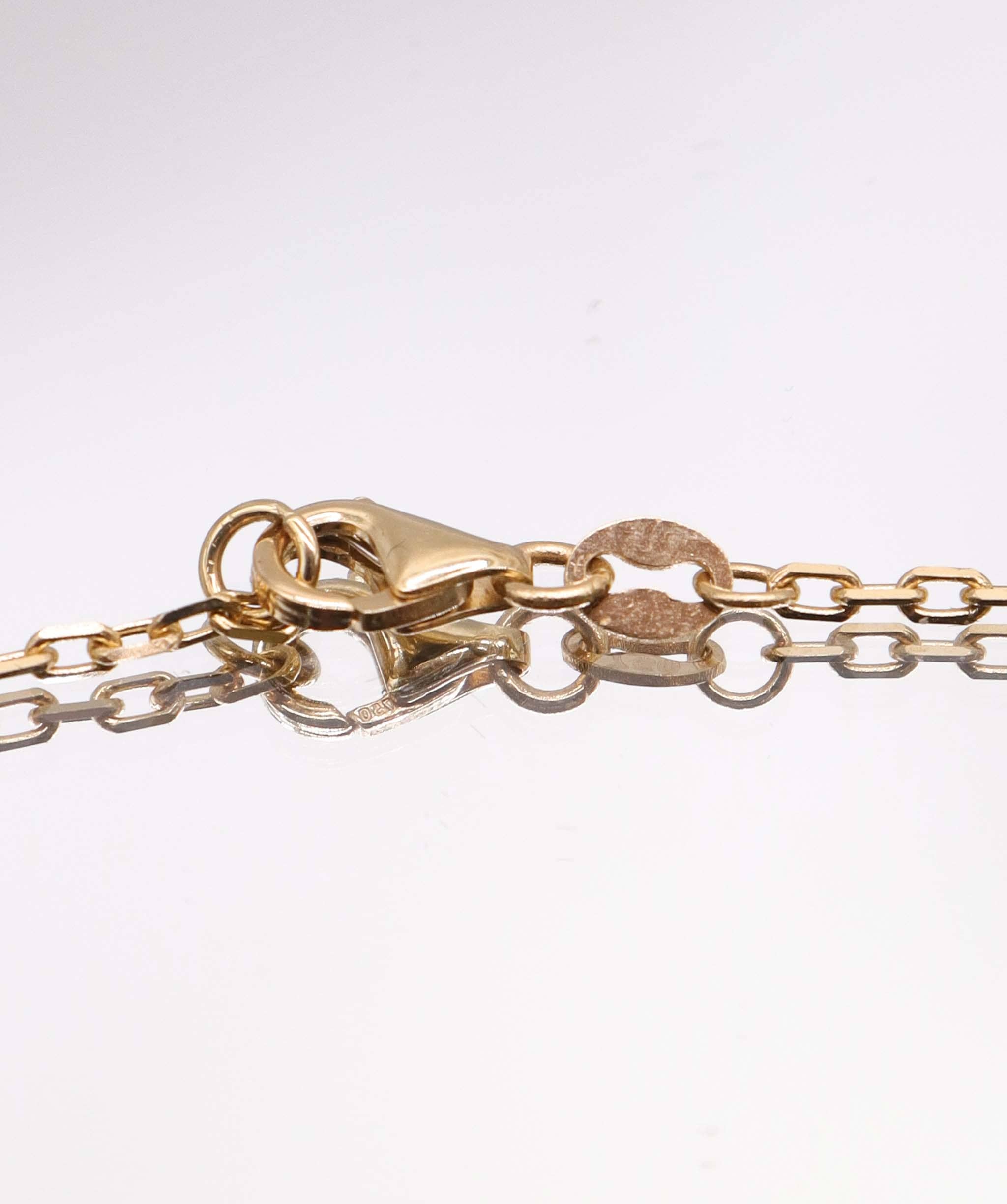 Luxury Promise 6.65ct Blue Sapphire YG Handchain DXBS5611