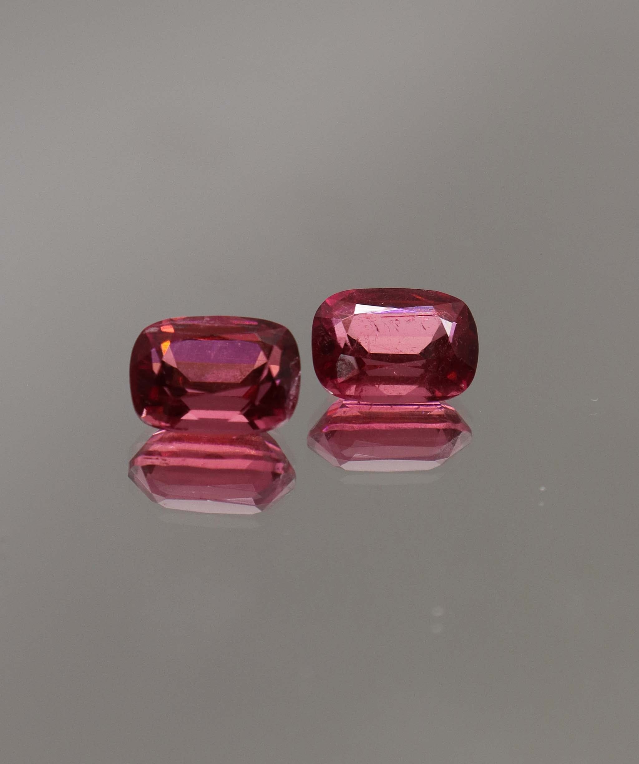 Luxury Promise 6.75ct Rubellite PAIR (Afghan) DXBCS0998