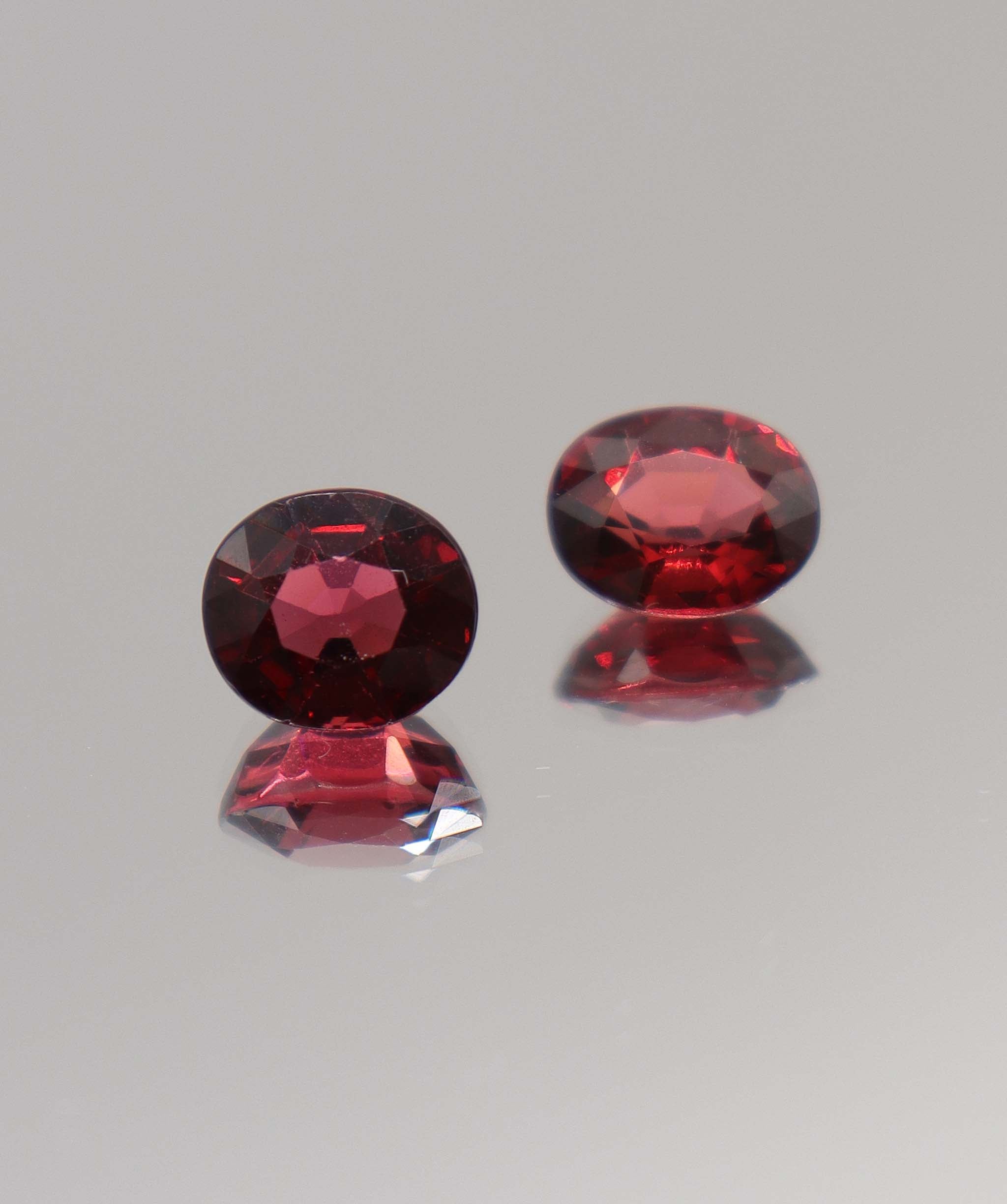 Luxury Promise 6.85ct Rhodolite PAIR DXBCS0385