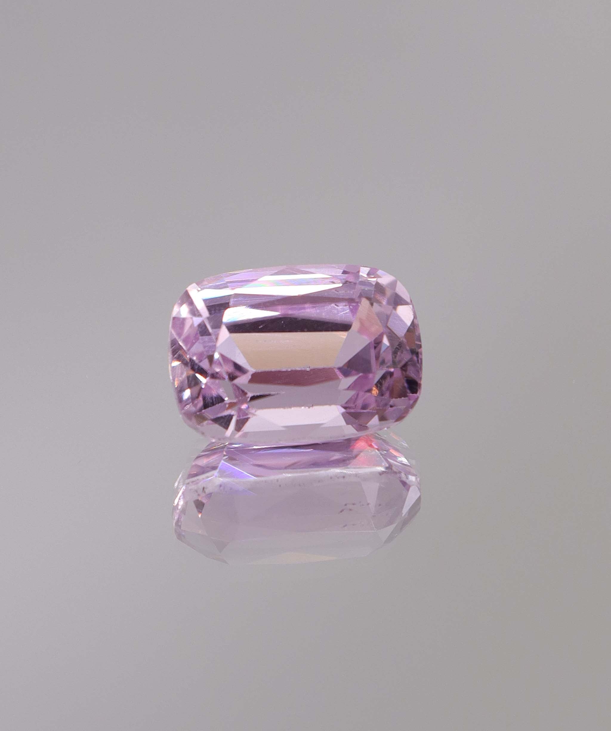 Luxury Promise 6.97ct Kunzite Long Cushion single DXBCS1248