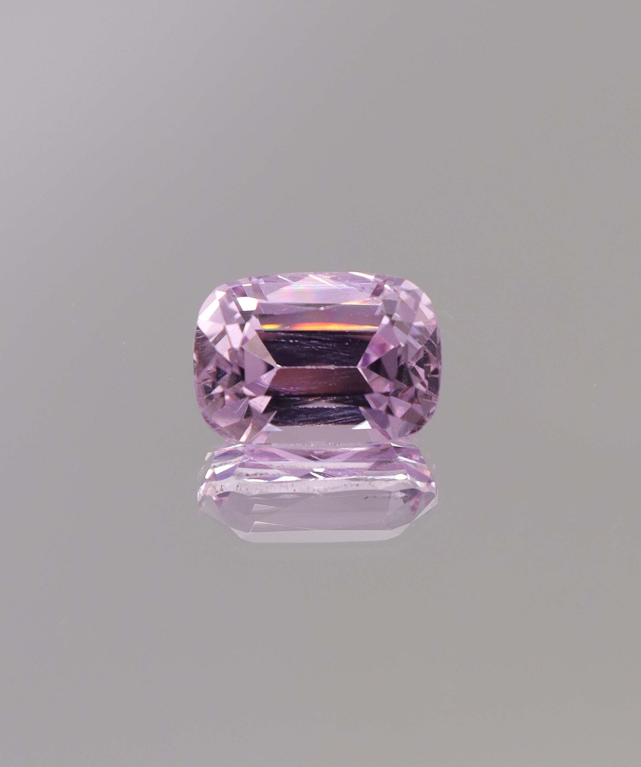 Luxury Promise 6.97ct Kunzite Long Cushion single DXBCS1248