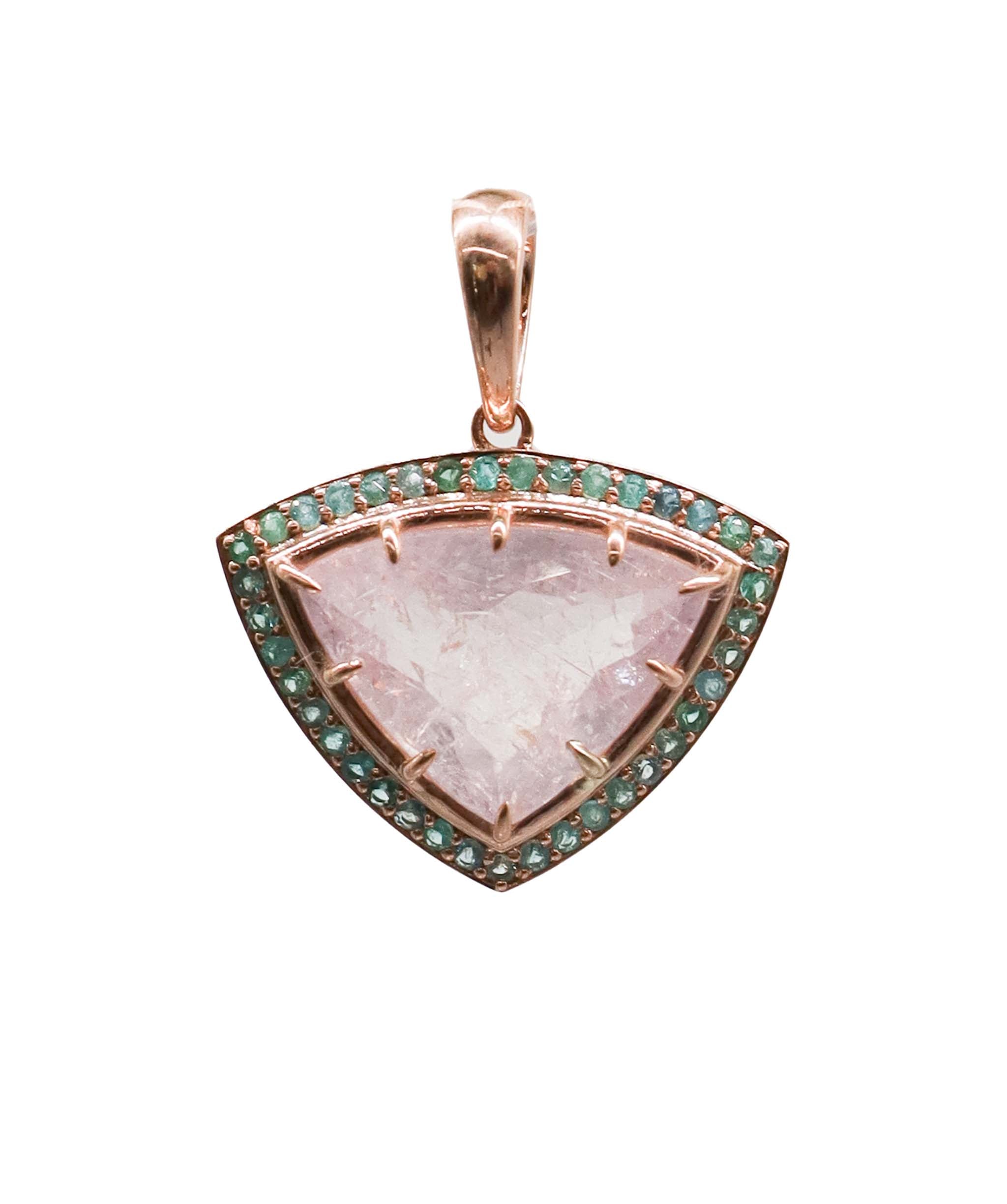 Luxury Promise 7.08ct Paraiba Pendant RG DXBS5666