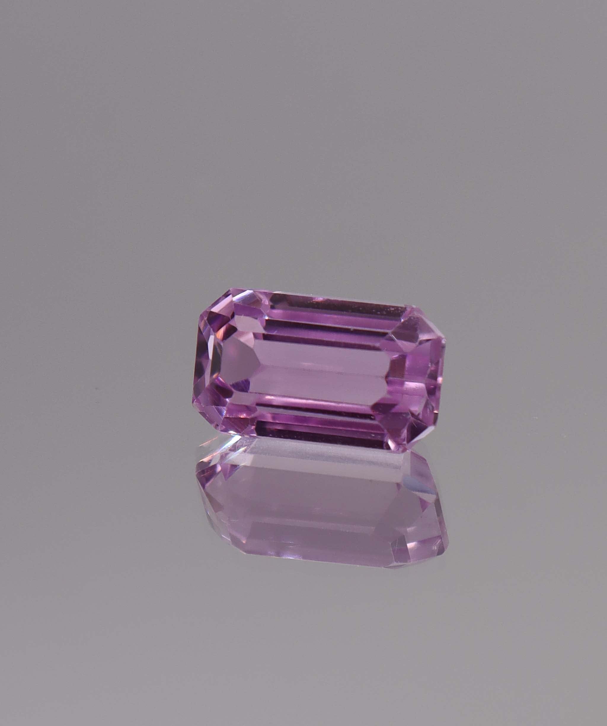 Luxury Promise 7.16ct Emerald Cut Kunzite DXBS6112