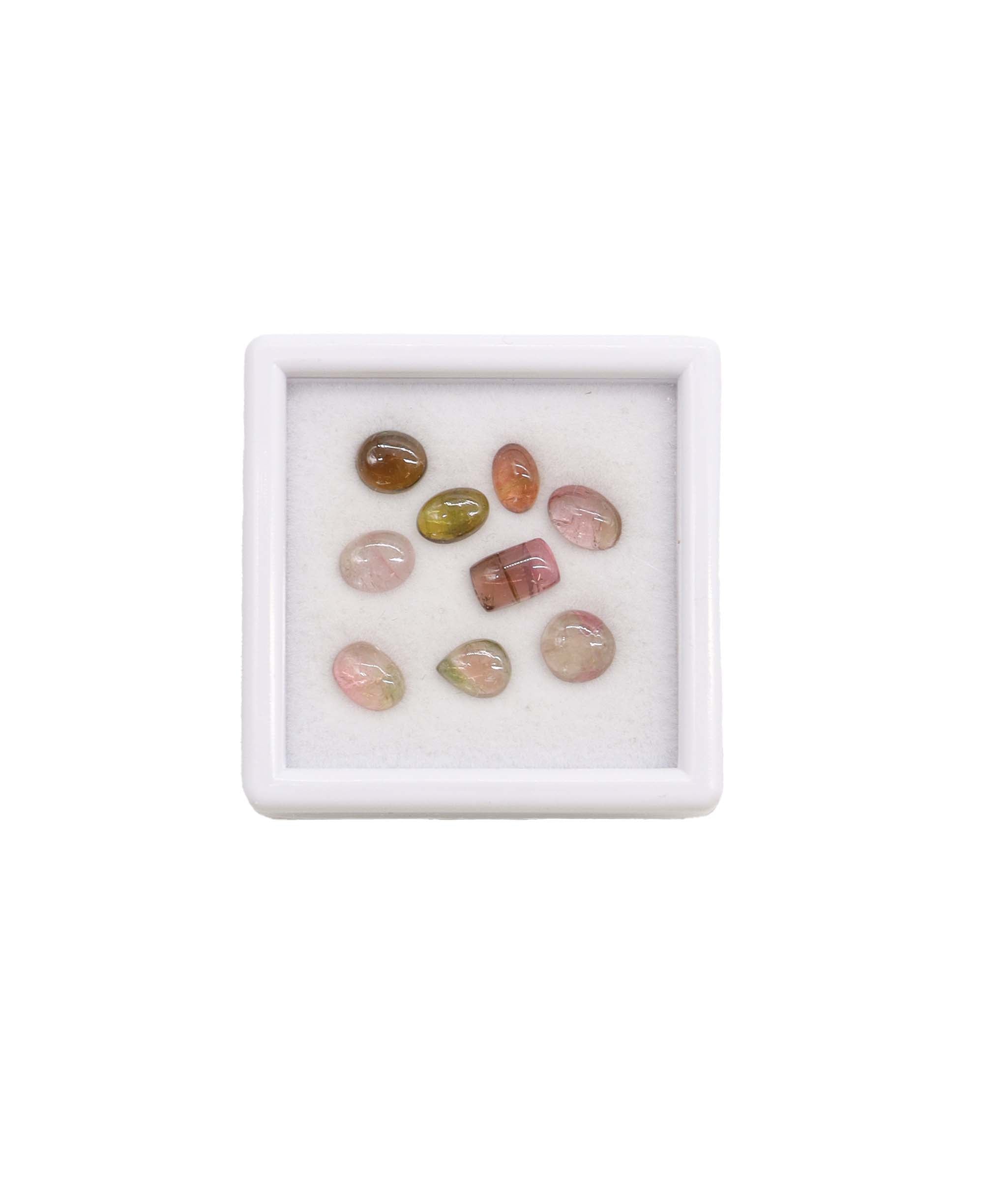 Luxury Promise 7.24ct "Nature's Specials" Tourmaline Set 9pcs RDC0792