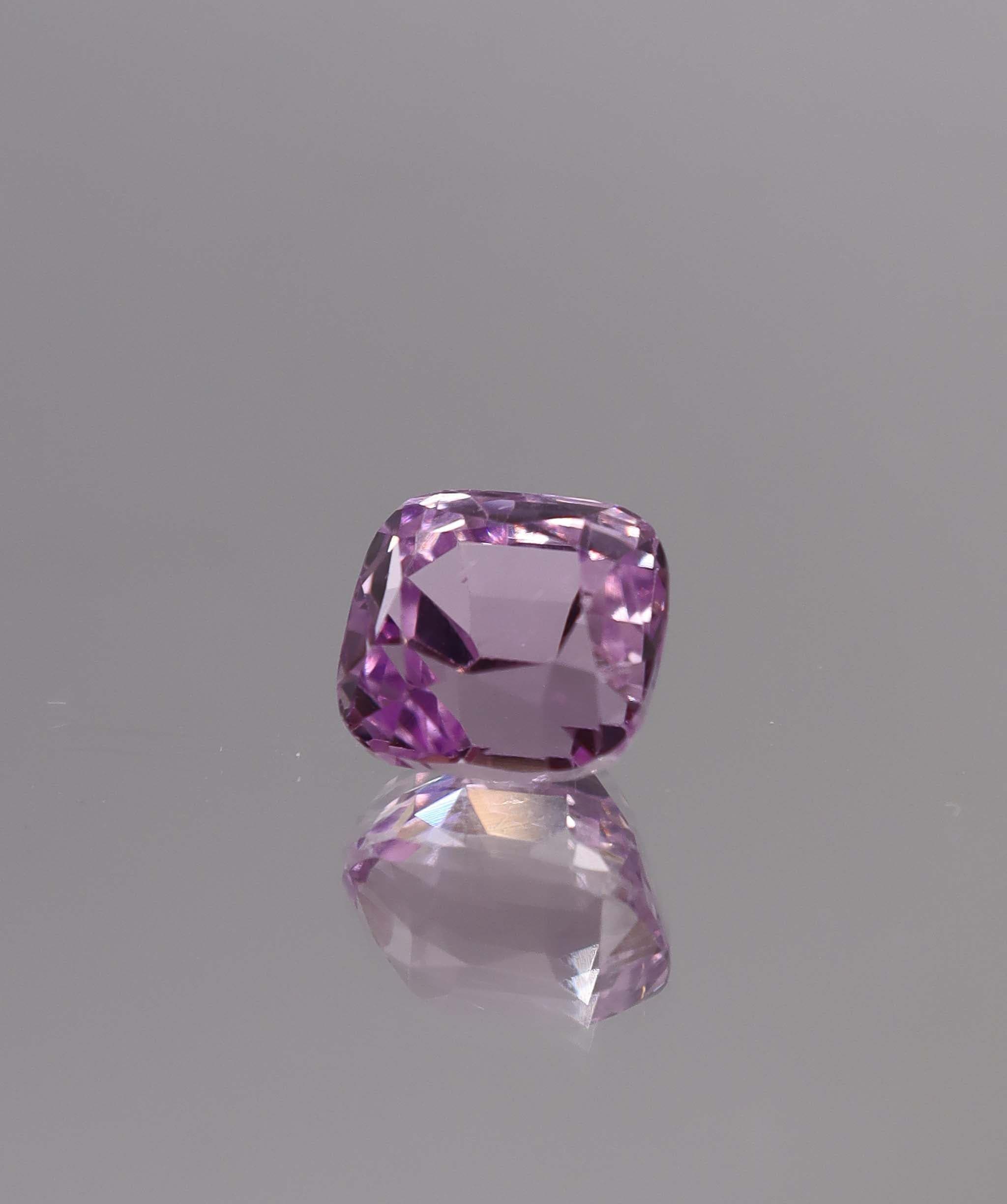 Luxury Promise 7.29ct Cushion Cut Kunzite DXBS6107
