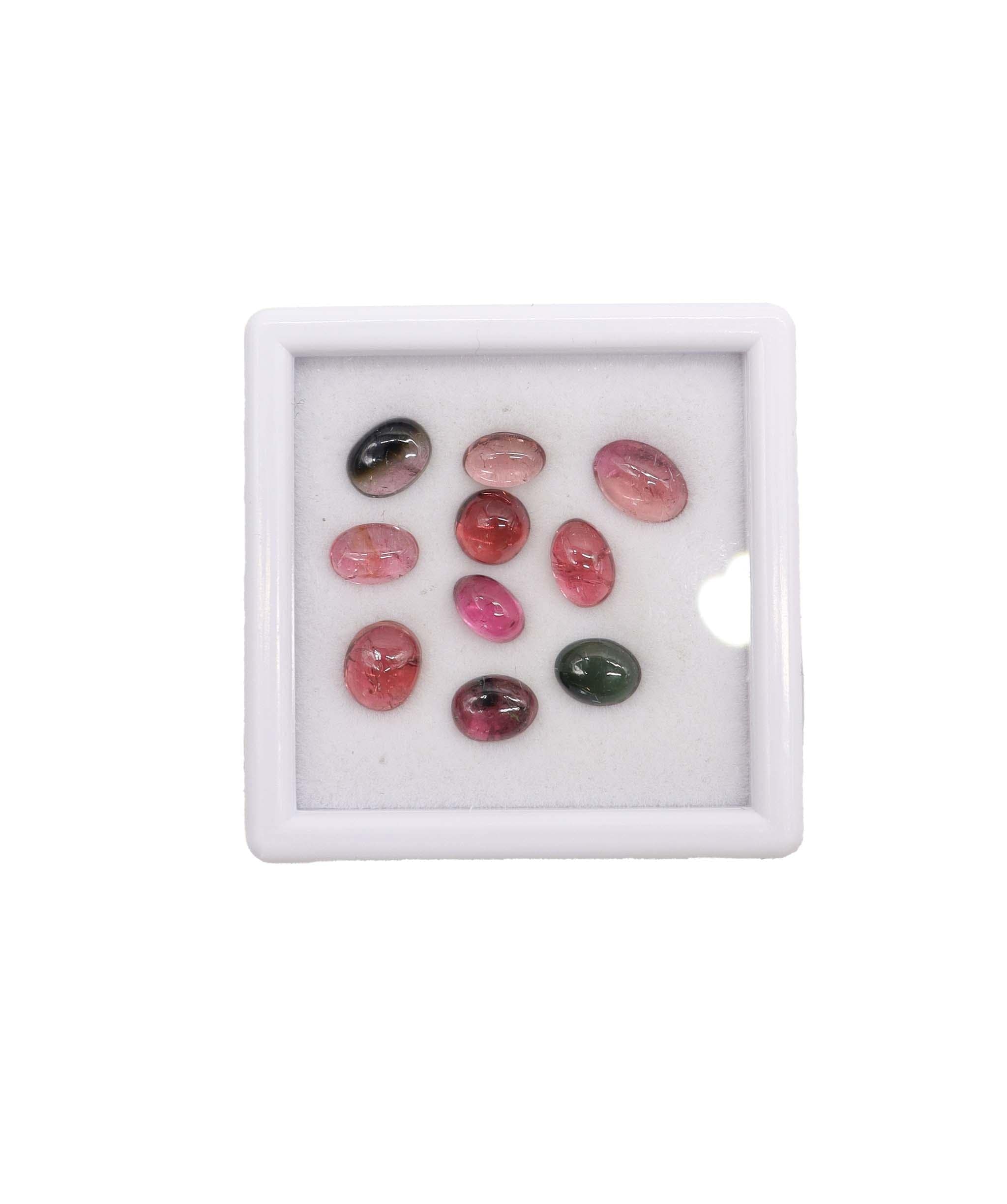 Luxury Promise 8.12ct "Blooming Garden" Tourmaline Set 10pcs RDC0793