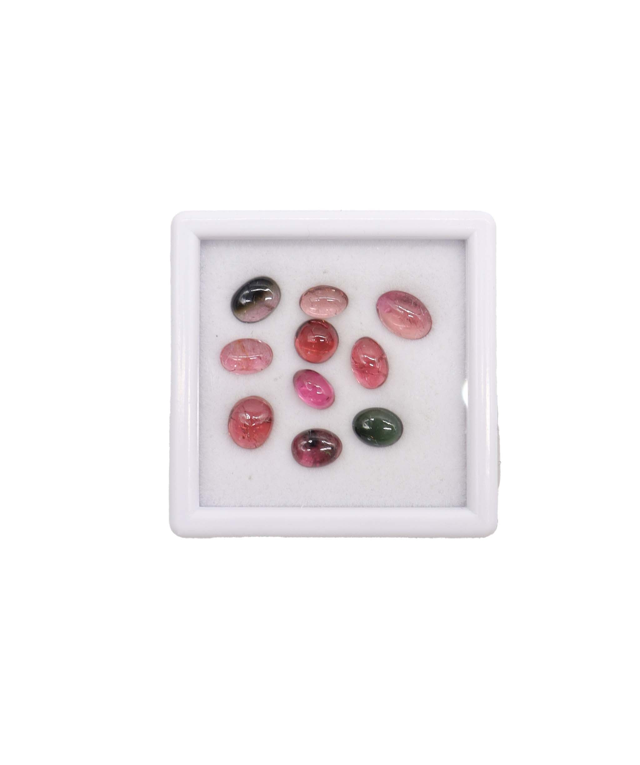 Luxury Promise 8.12ct "Blooming Garden" Tourmaline Set 10pcs RDC0793