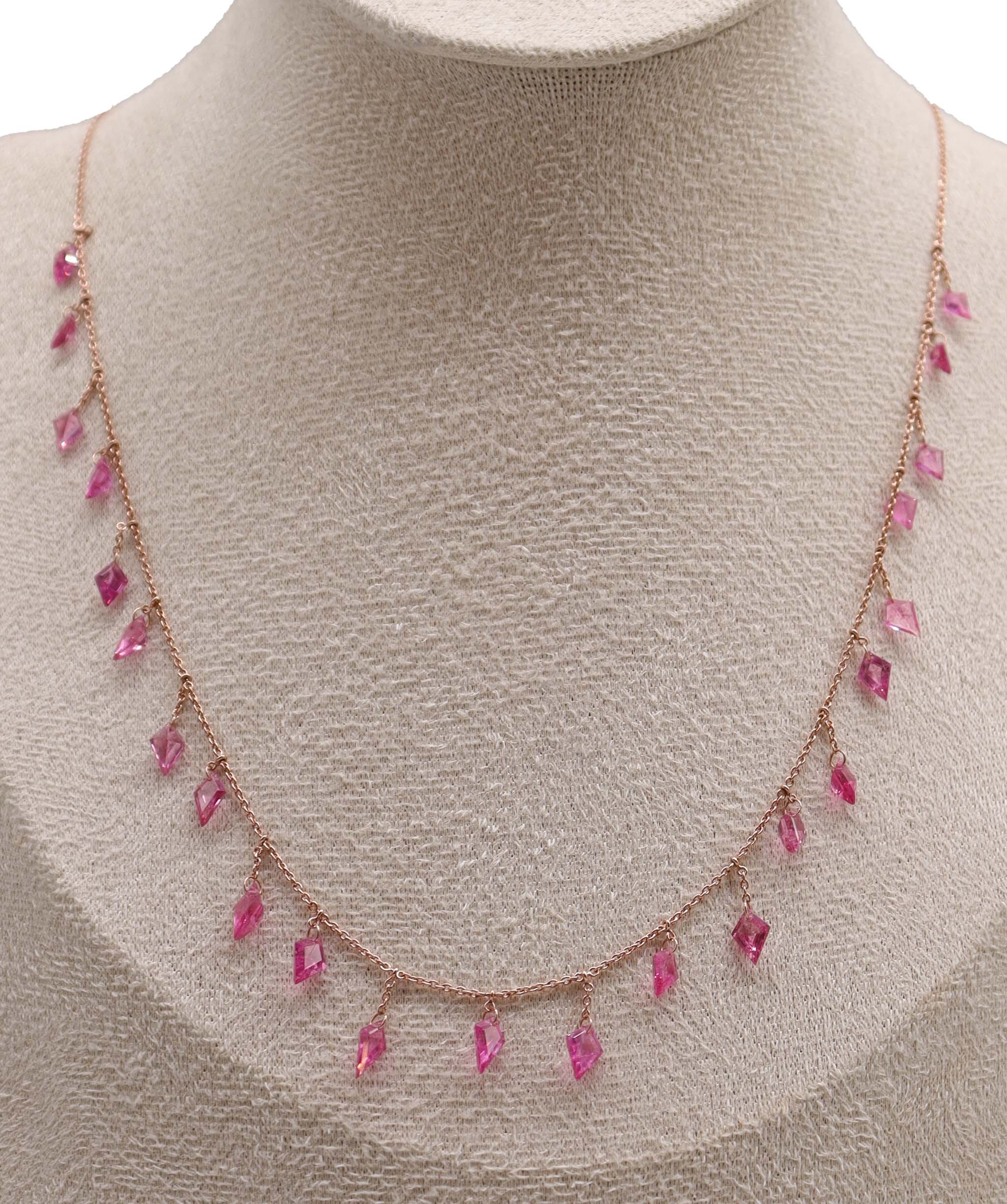 Luxury Promise 8.27CT SPINAL KITE Fullcut (NH) NECKLACE C12398