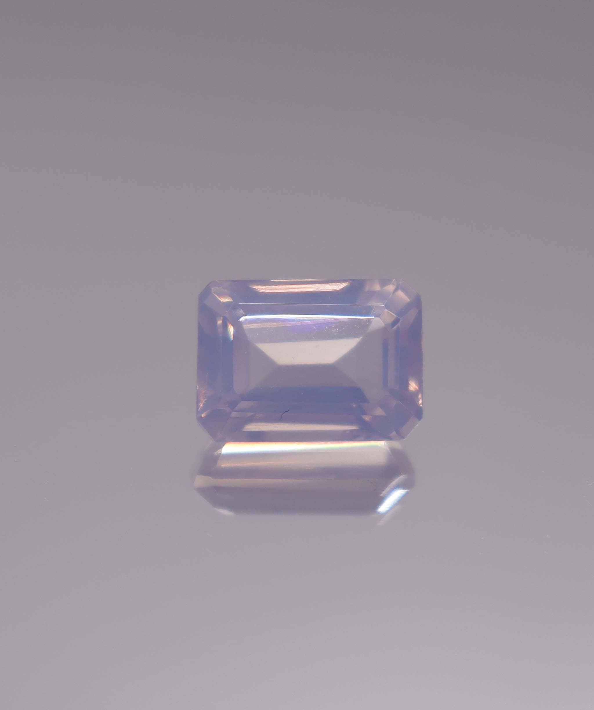 Luxury Promise 8.57ct Lavender Quartz Fantasy Emerald DXBCS3267
