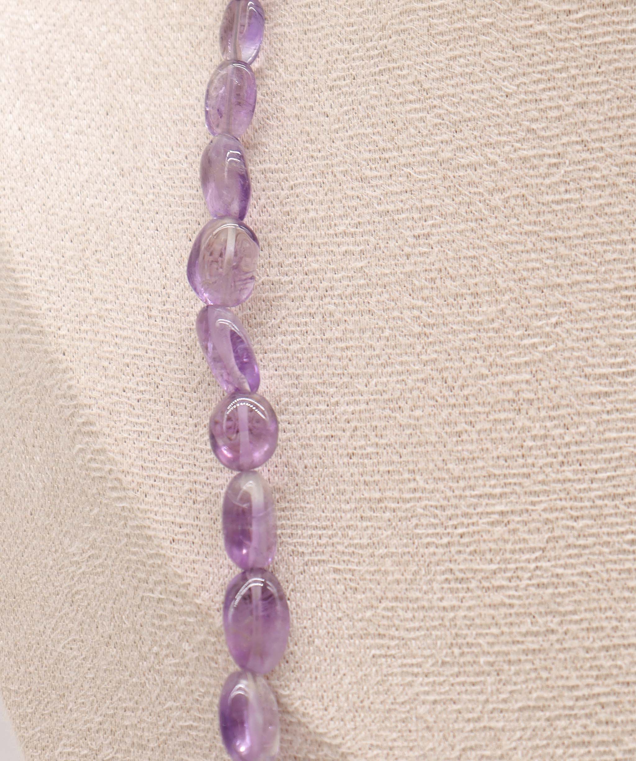 Luxury Promise Amethyst necklace infinity RDC0691