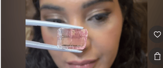 Luxury Promise Bio-color tourmaline from Afghanistan (price per 1 stone) DXBCS4059