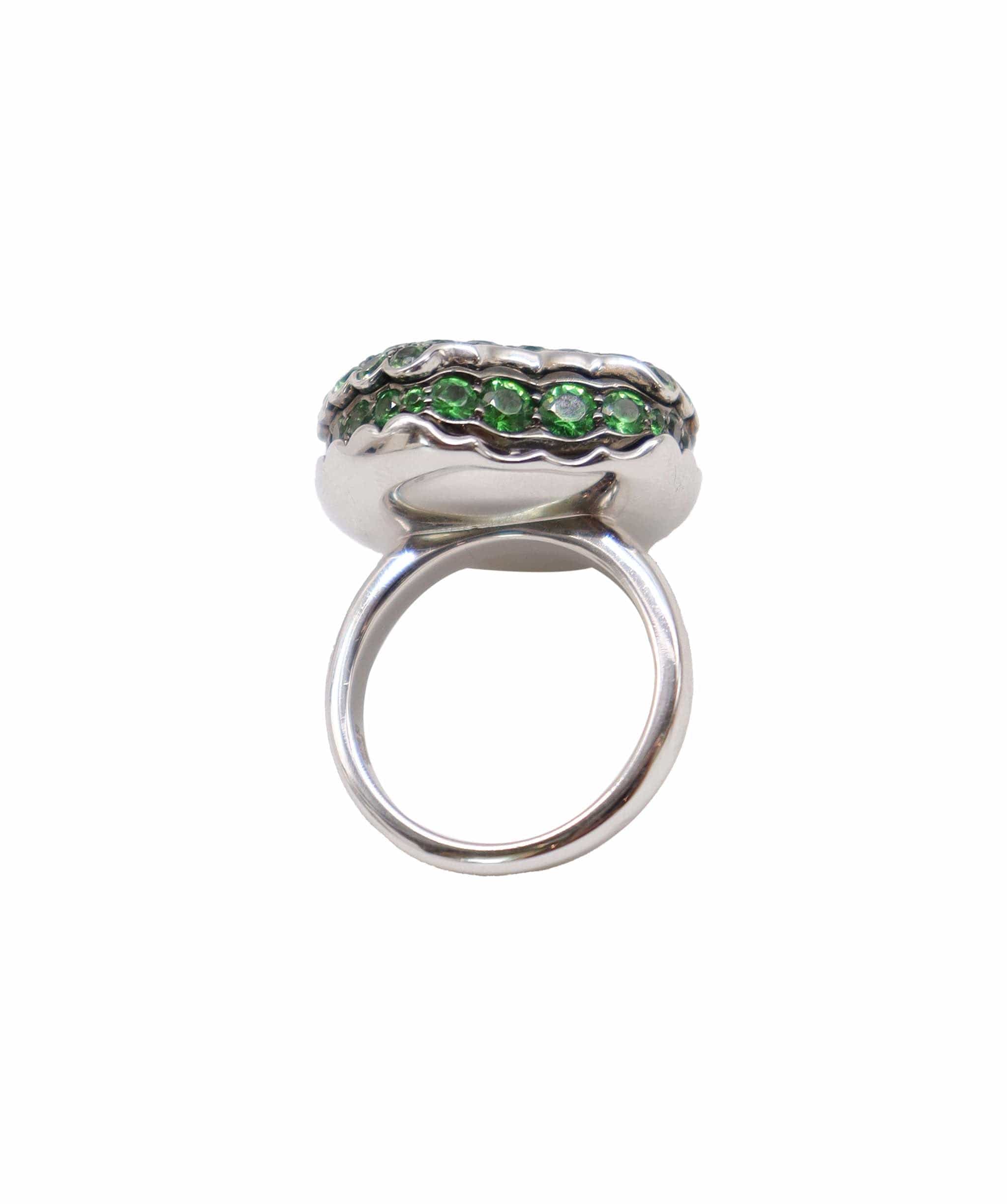 Luxury Promise Boucheron macaron ring DXBS4586