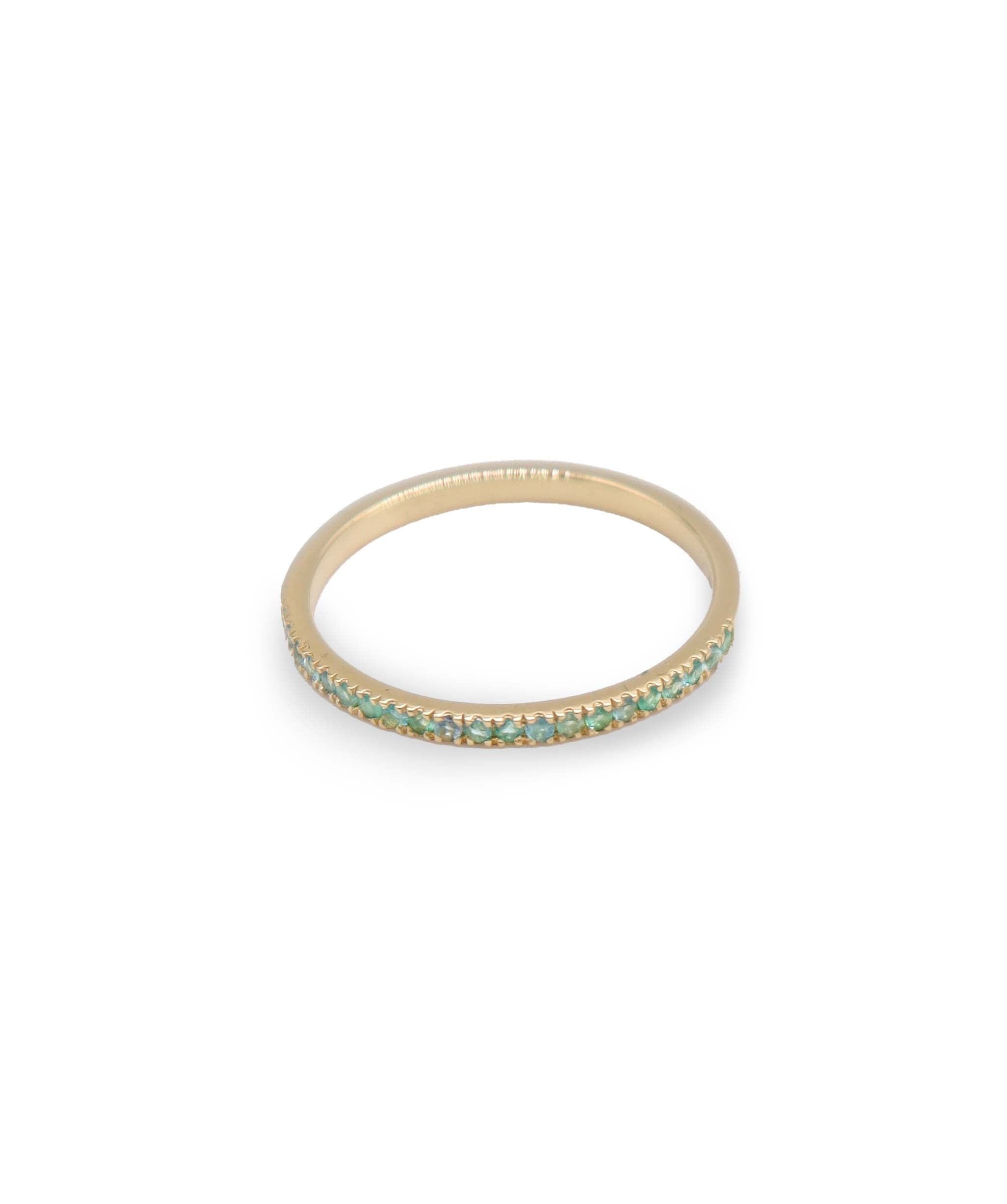 Luxury Promise Brazilian Paraiba Ring DXBCS1472 US 8