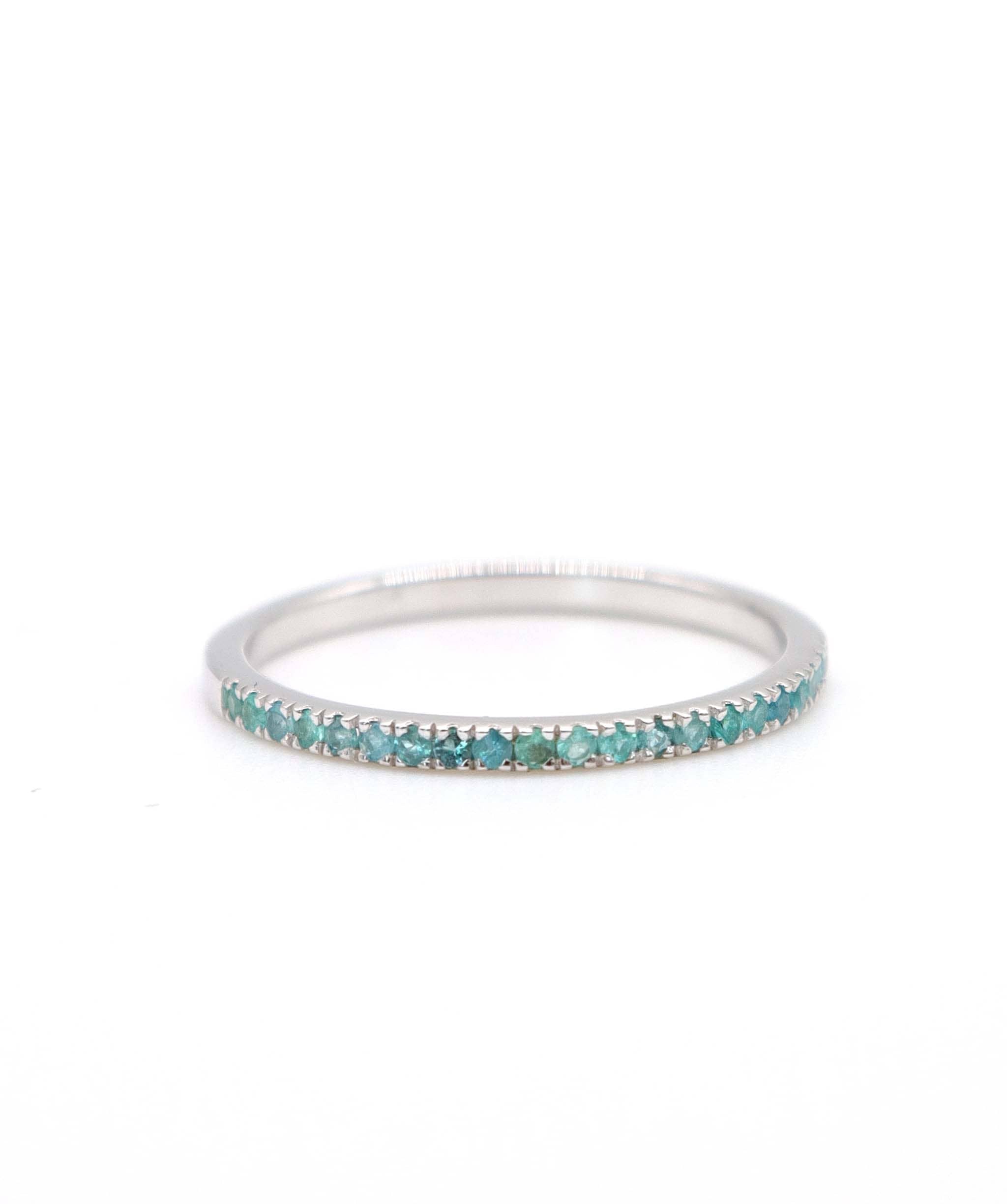 Luxury Promise Brazilian Paraiba Ring DXBCS1474