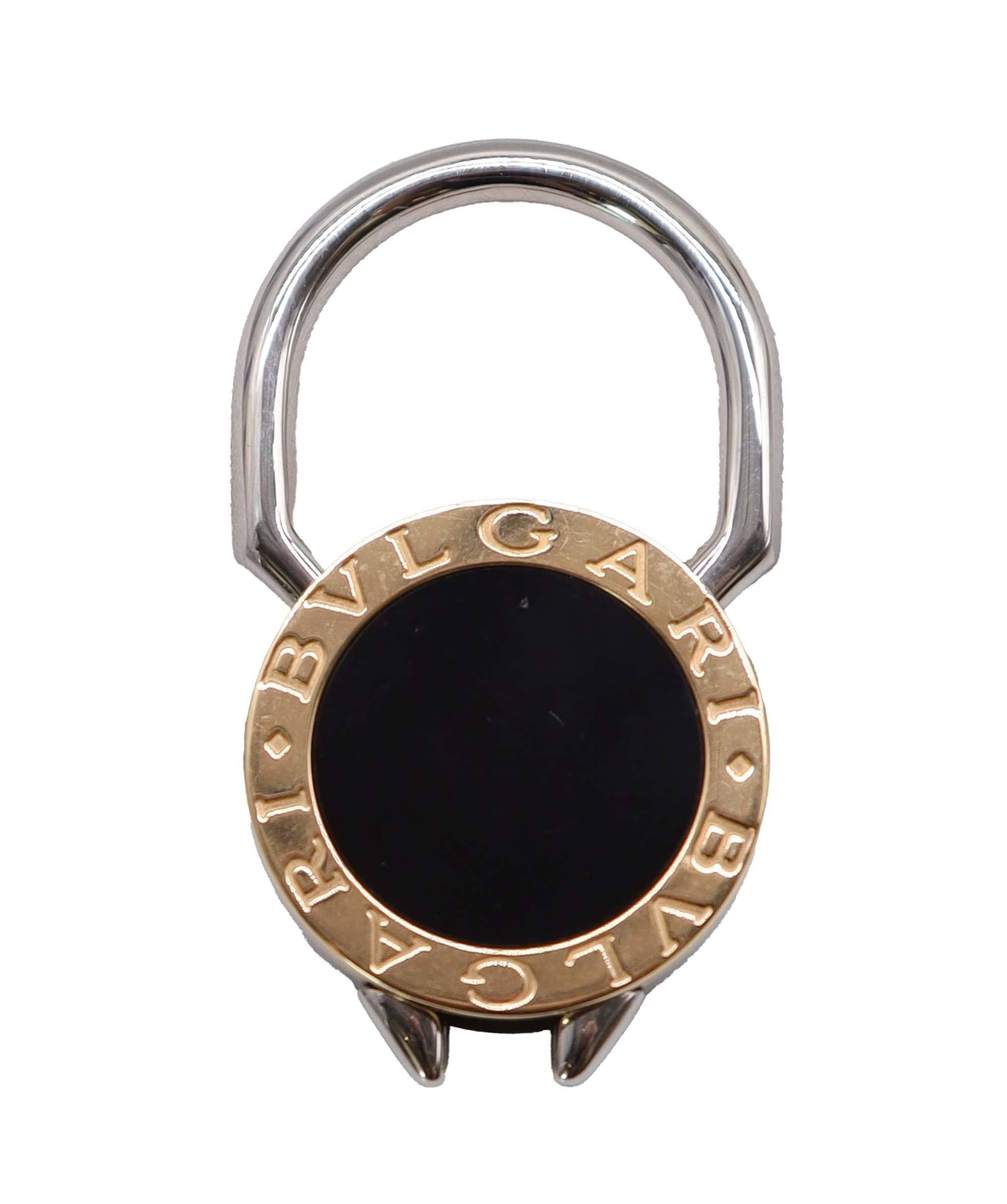Luxury Promise Bvlgari onyx keychain DXBS4583