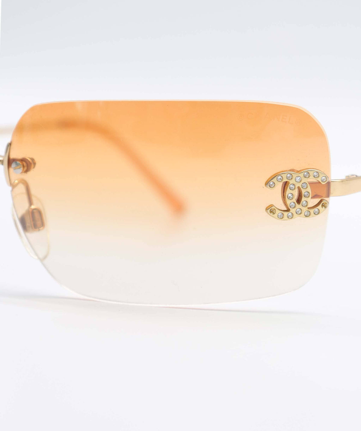 Luxury Promise Chanel Orange CC Glasses AGC3880