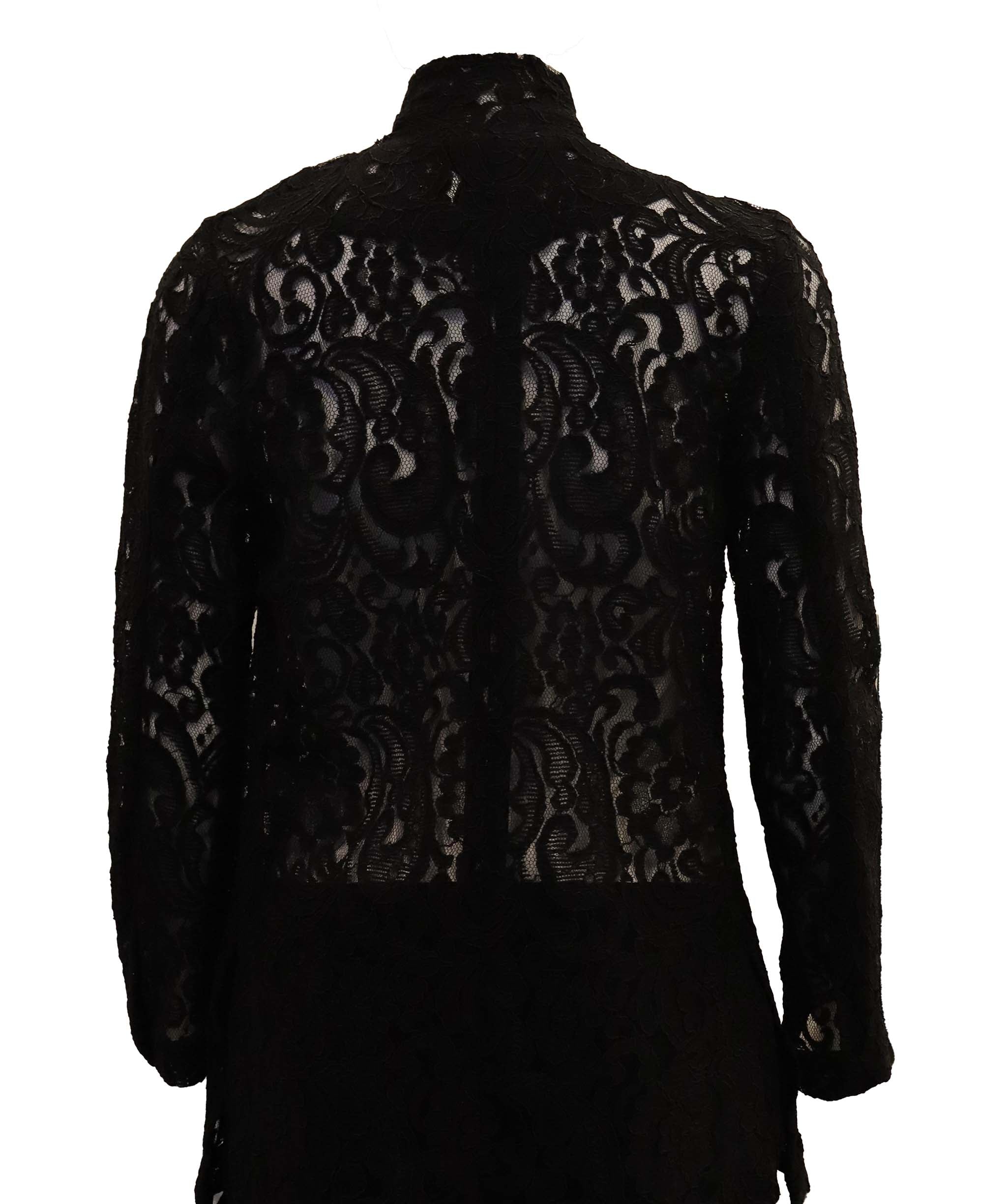 Luxury Promise Charis and Diba Luxe Black Lace Ensemble Medium size DXBCS0741