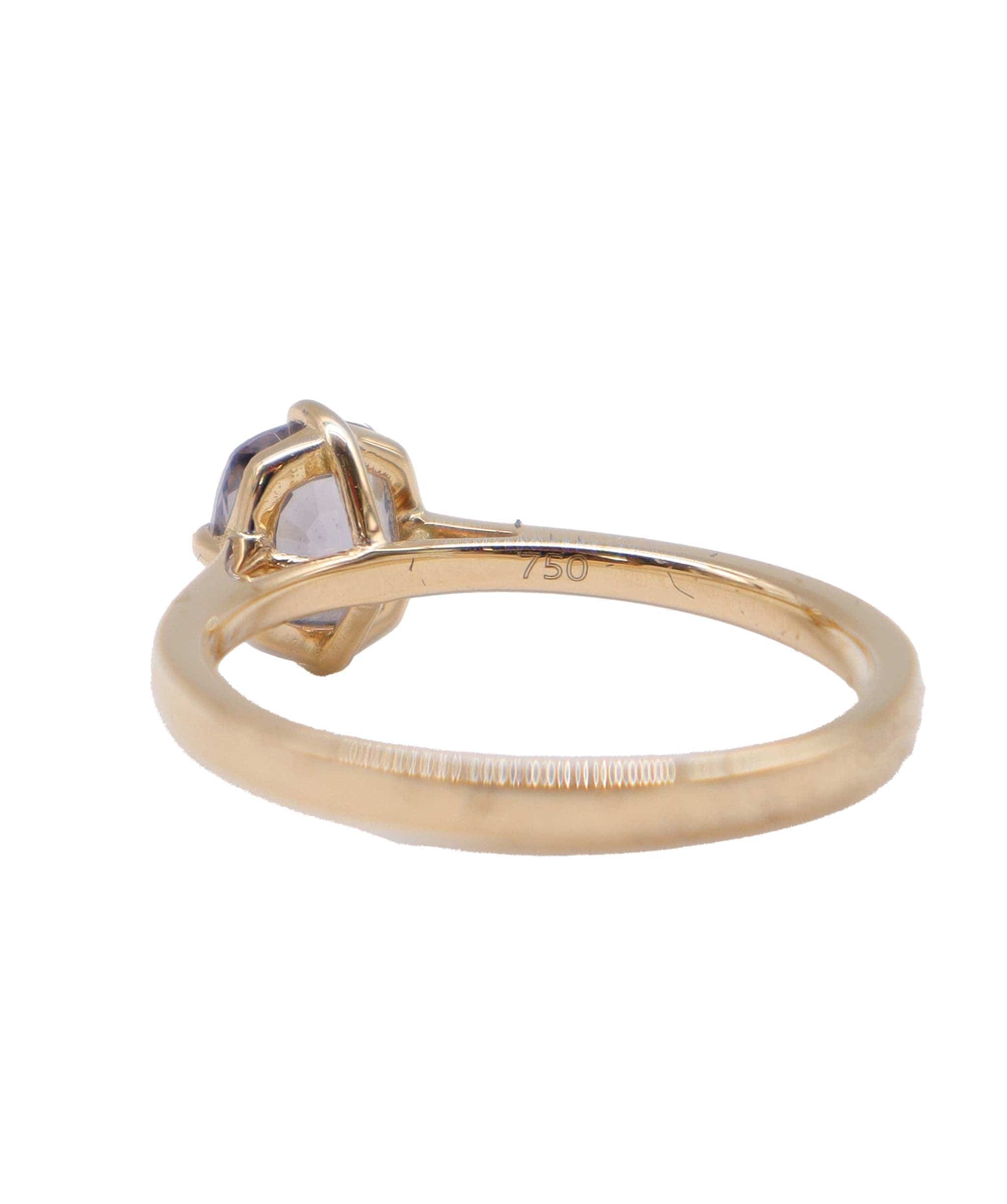 Luxury Promise claw yg ring 1.35cts spinel us8 DXBD0309