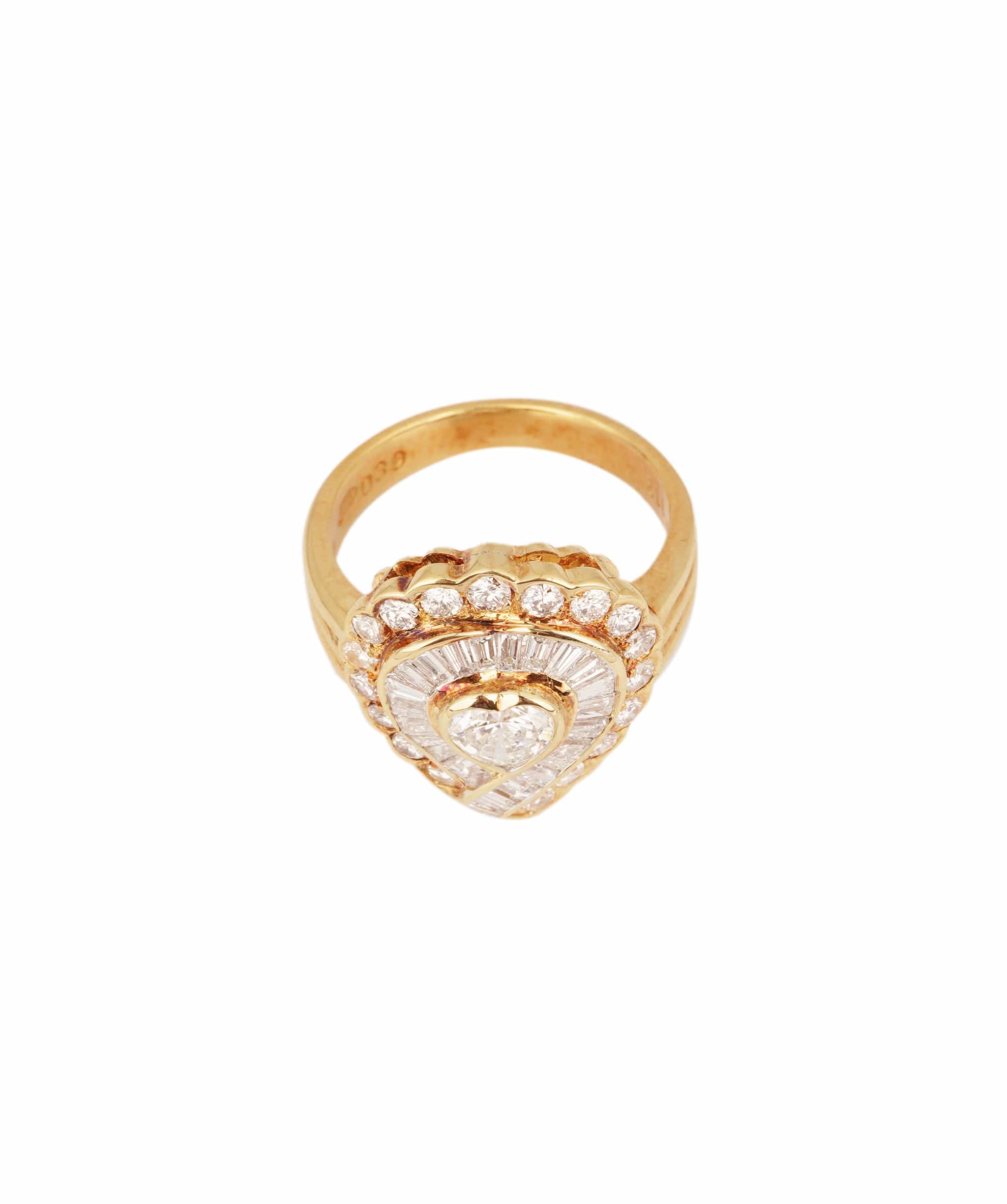 Luxury Promise Diamond Heart Ring WAHA67