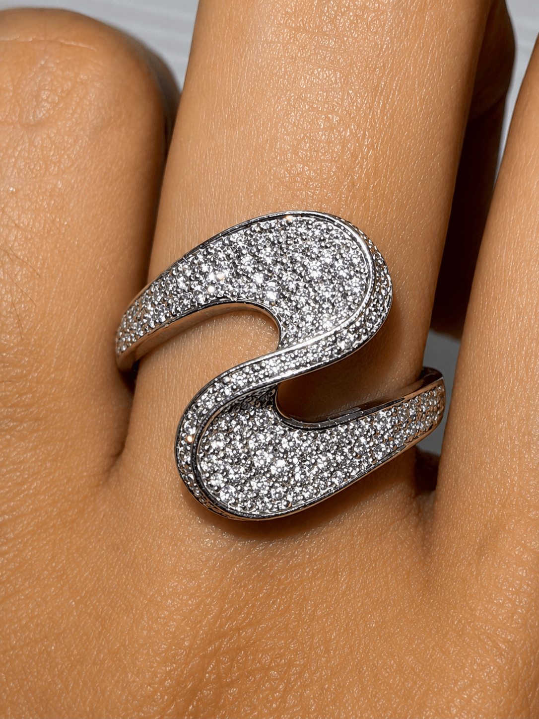 Luxury Promise Diamond Ring in PT / D0.7 119 JJC0910