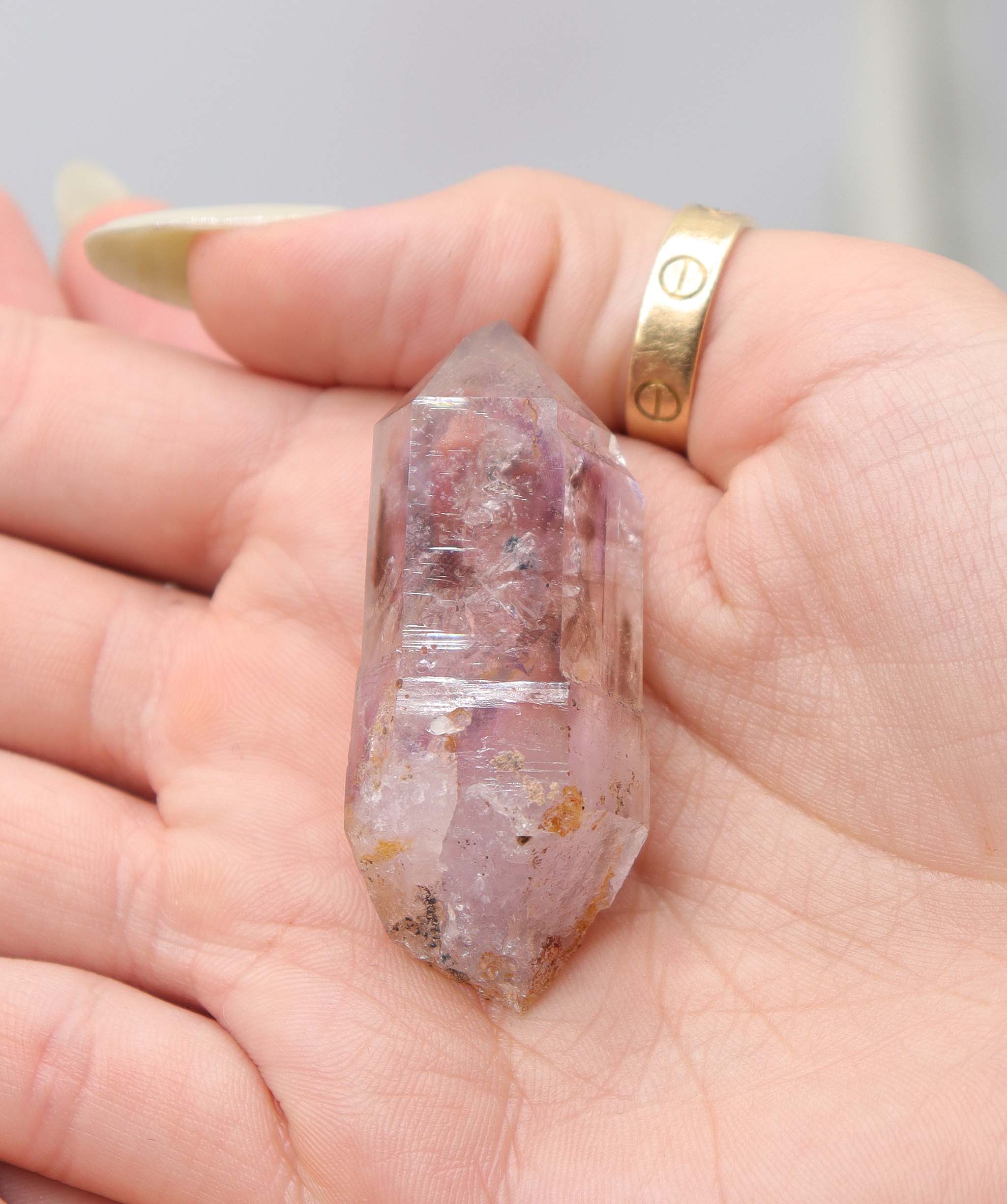 Luxury Promise Energy Crystal Quartz Amethyst from Namibia (Large) RDC0177