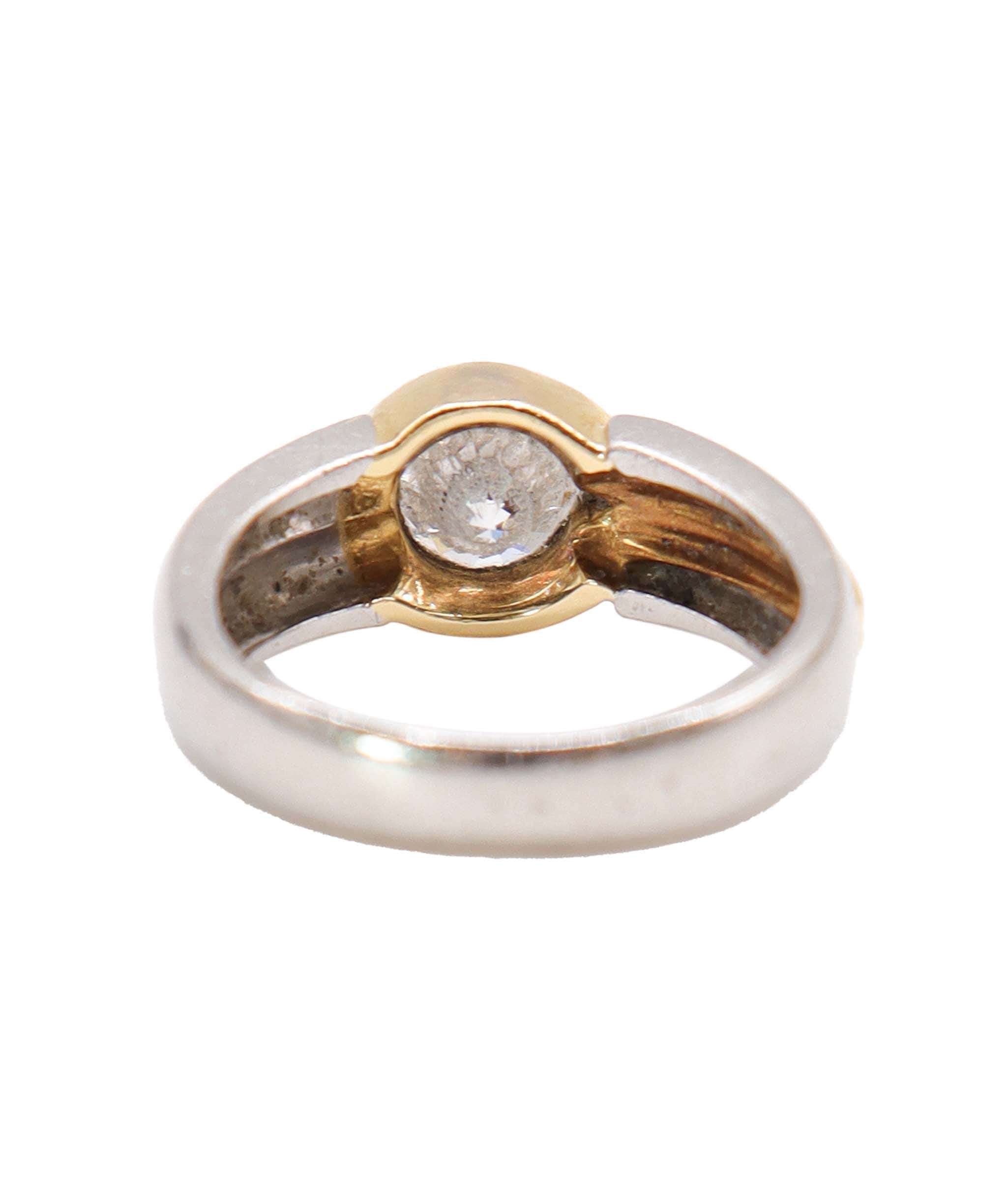 Luxury Promise EU 50 Diamond ring Gold and Silver DXBS4549