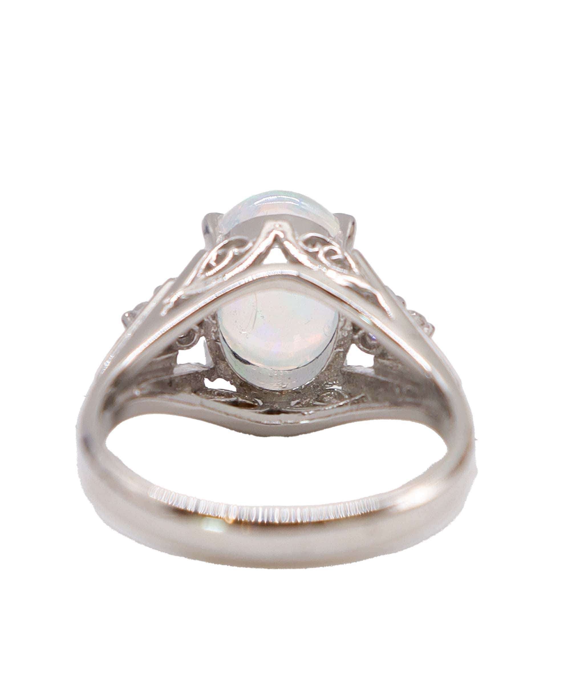 Luxury Promise EU 53 Opal/diamond ring DXBS4572