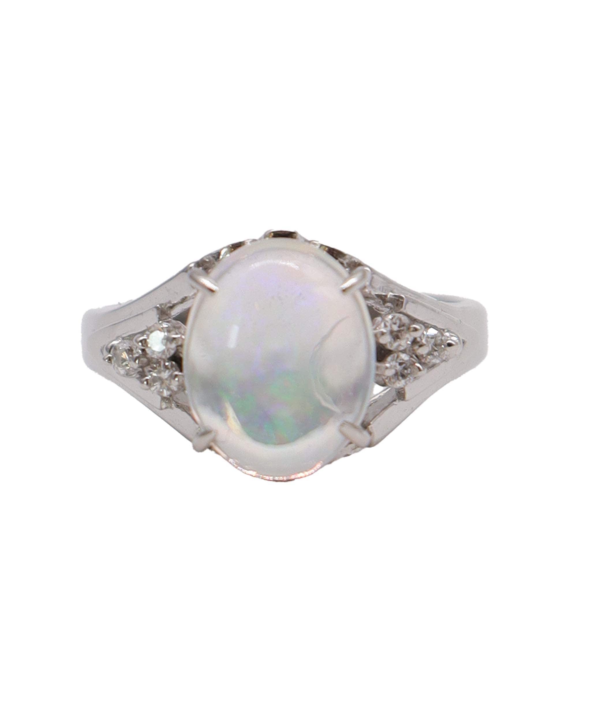 Luxury Promise EU 53 Opal/diamond ring DXBS4572