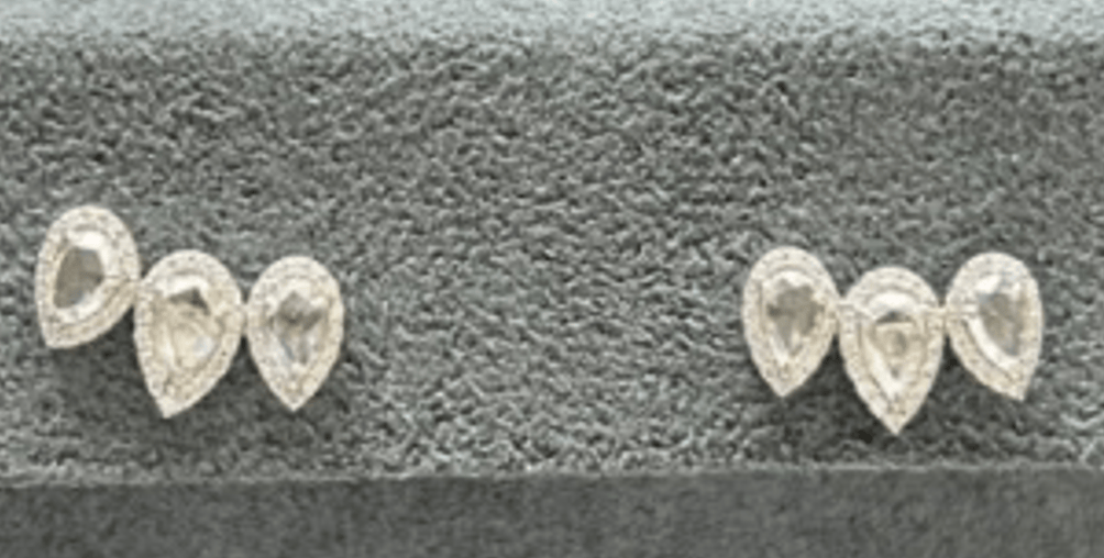 Luxury Promise Gold and Diamond Earring 4.532g (Gold: 4.288g, Dia: 1.22ct) JR-ER97