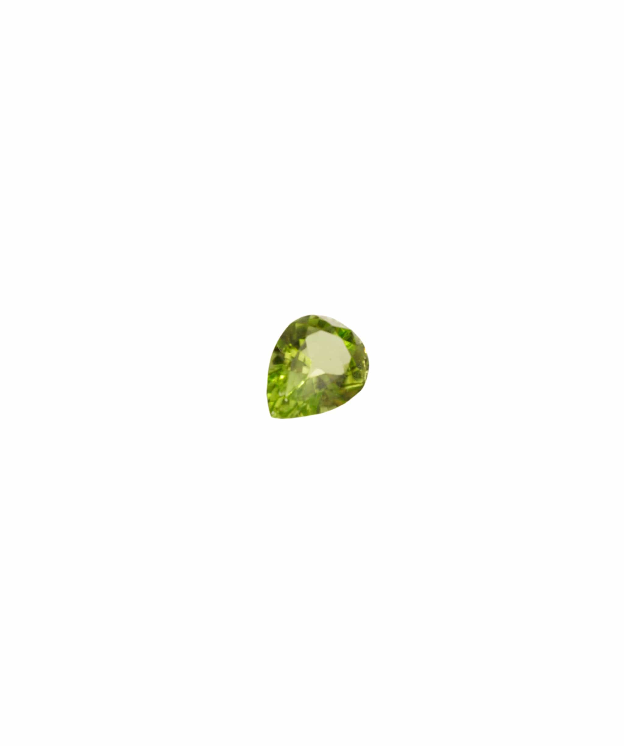 Luxury Promise Green Peridot PERI 17 Pear 4.2CT DBXL0007