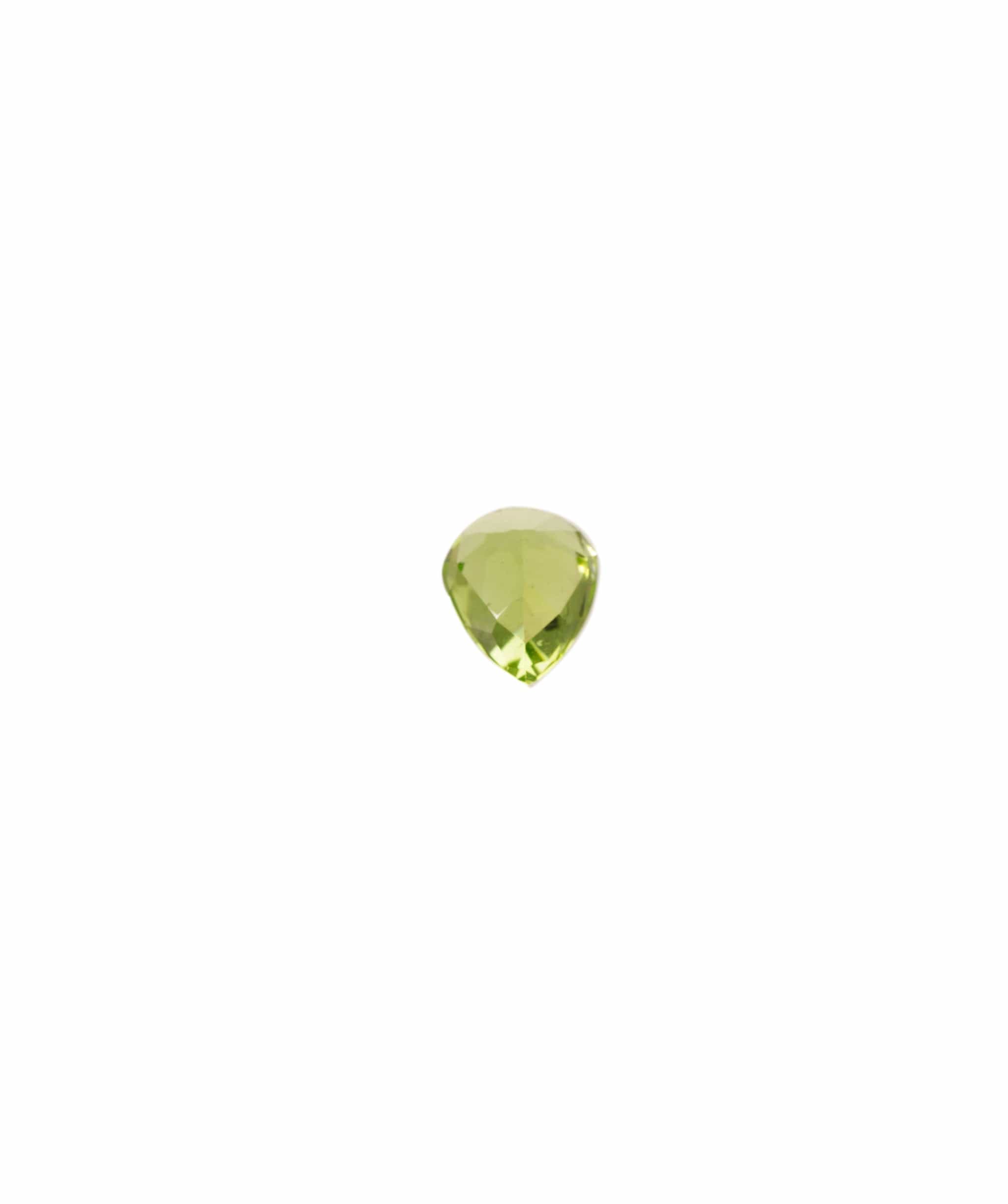 Luxury Promise Green Peridot PERI 17 Pear 4.2CT DBXL0007