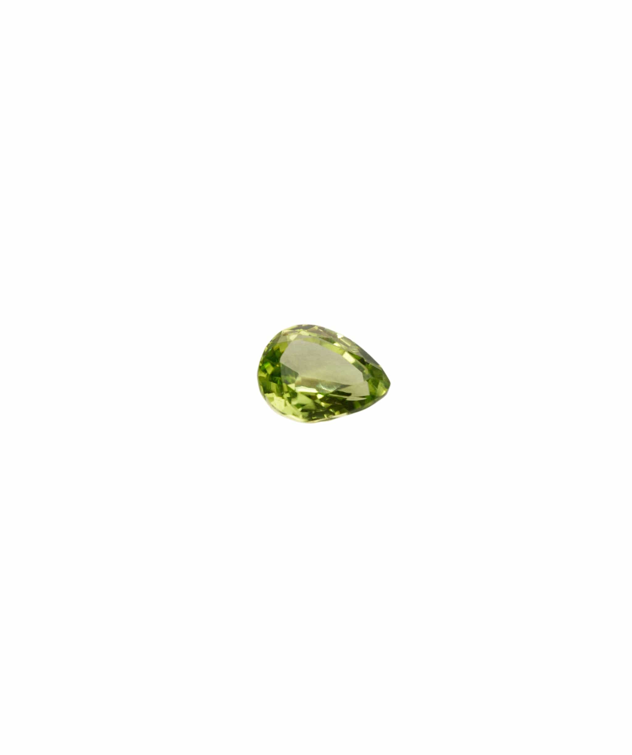 Luxury Promise Green Peridot PERI 22 Pear 2.38CT DBXL0008