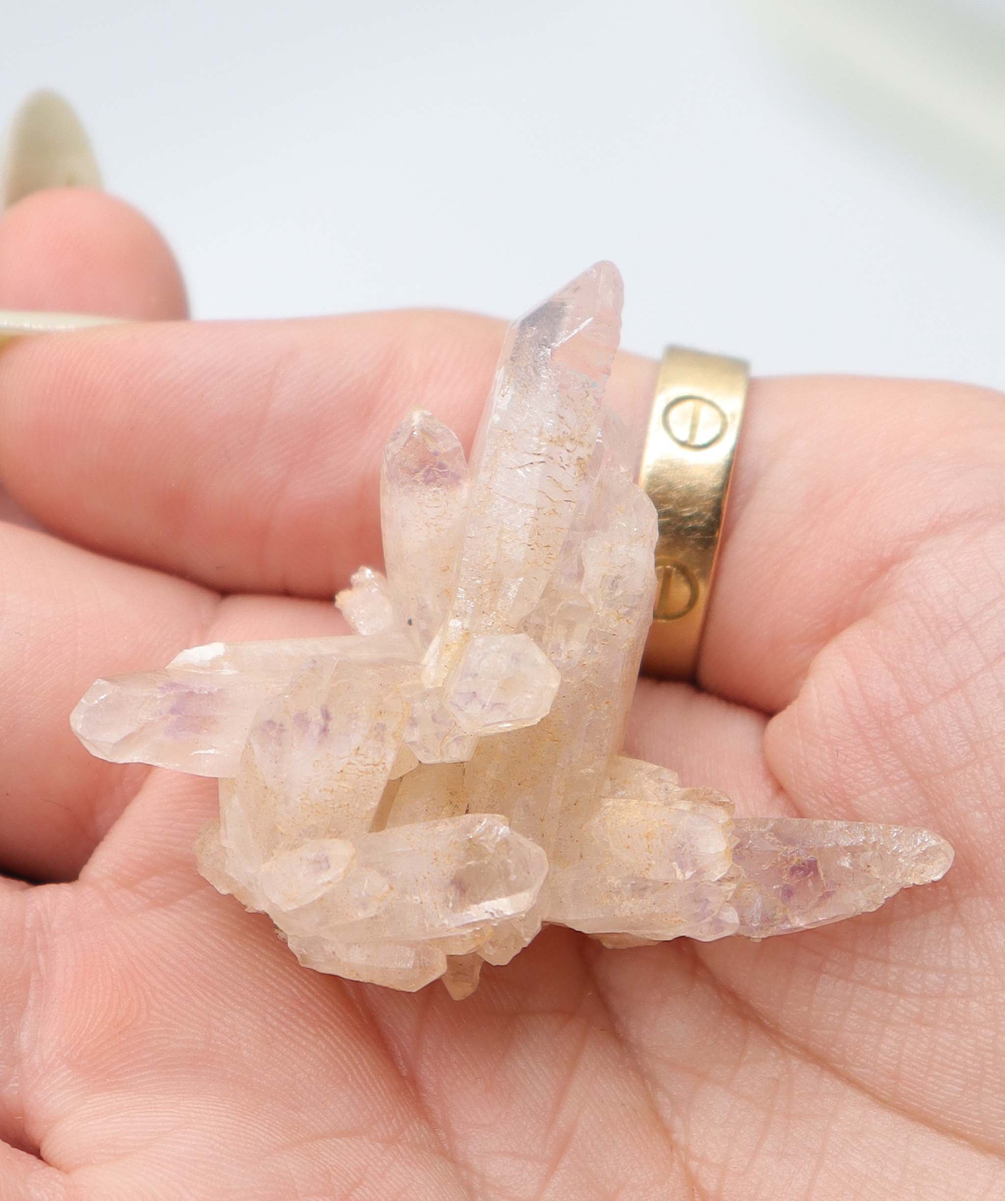 Luxury Promise Healing Crystal Amethyst Quartz from Namibia RDC0185