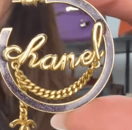 Luxury Promise IB26030464 Chanel Chain Hoops ib26030464