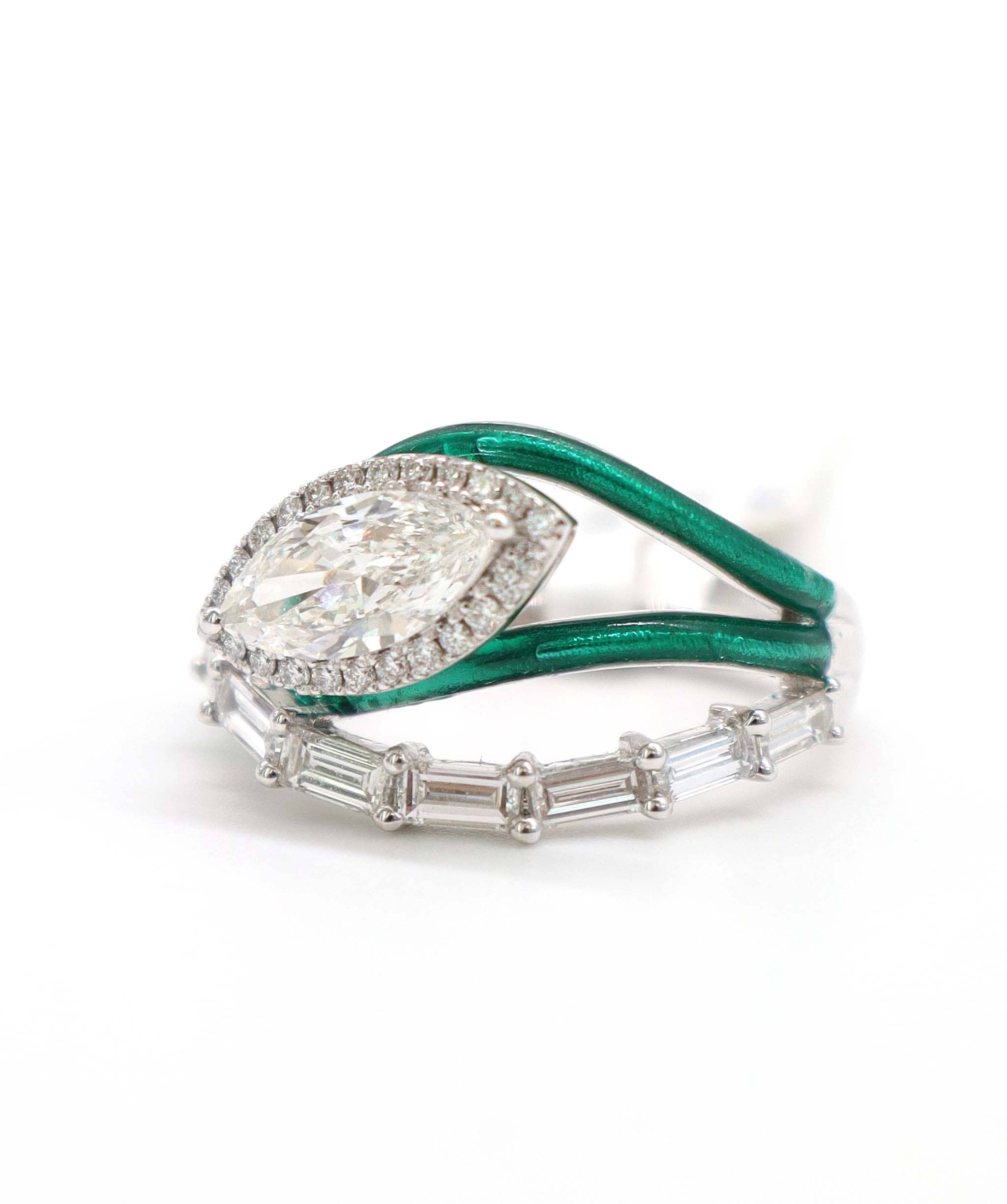 Luxury Promise KAMYEN 1.56CT SIRENE RING Ring R-Z10K