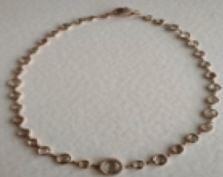 Luxury Promise KAMYEN 5.23CT ROSE CUT CHOKER Pendant P-H33