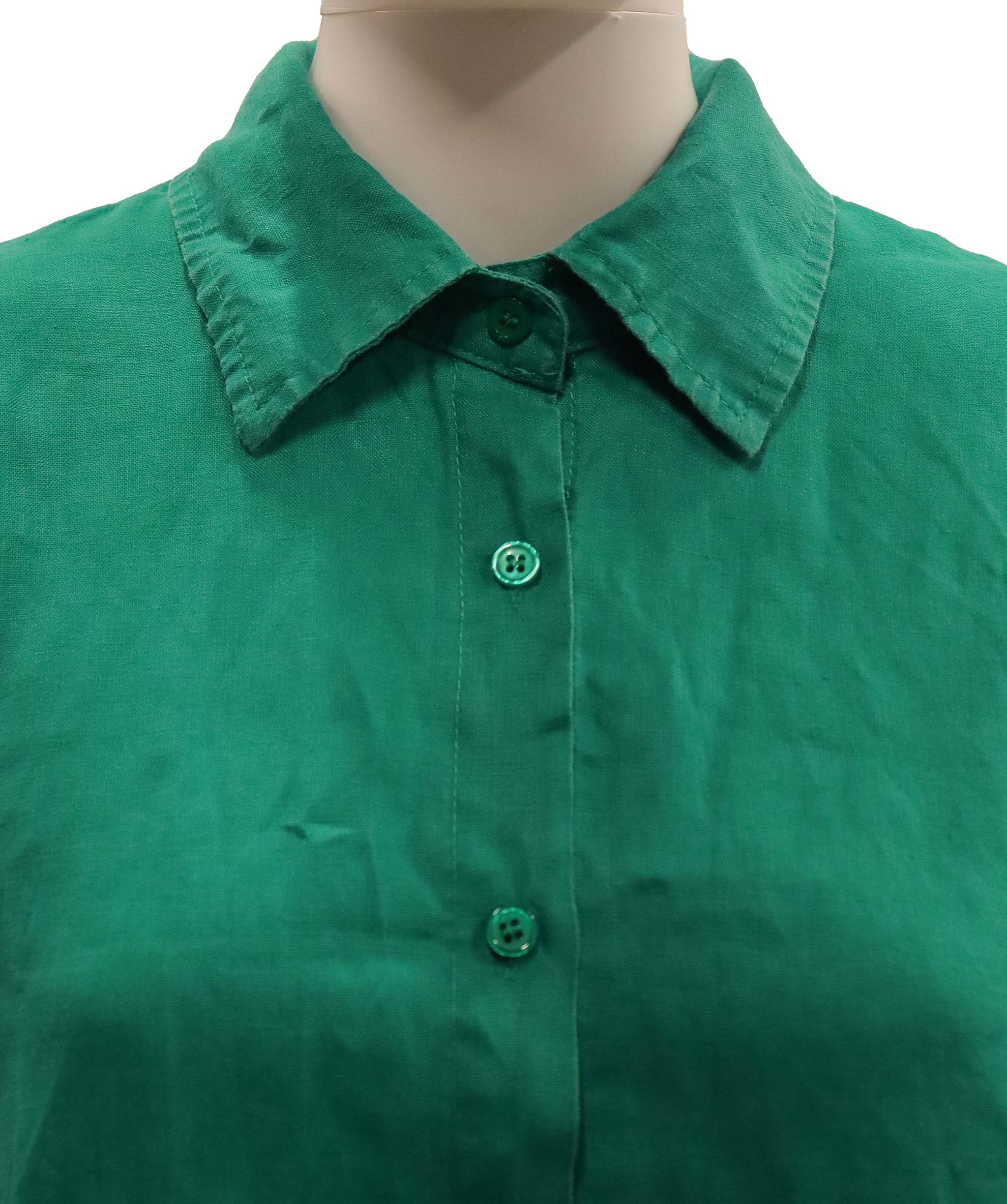 Luxury Promise L'UST LABEL Refined Emerald Green Shirt & Shorts Medium size DXBCS0731