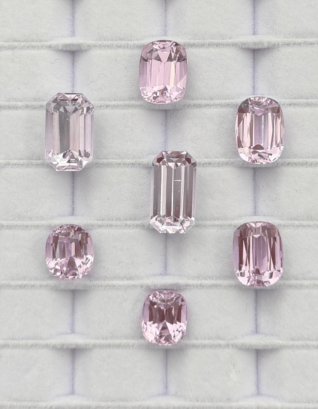 Luxury Promise Lilac pink kunzite (price per 1 stone) DXBCS4339