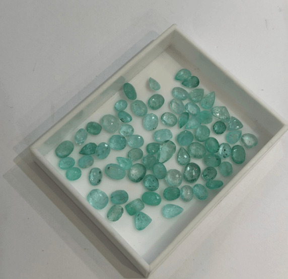 Luxury Promise Neon Blue Paraiba (price for 1 stone) DXBCS2740