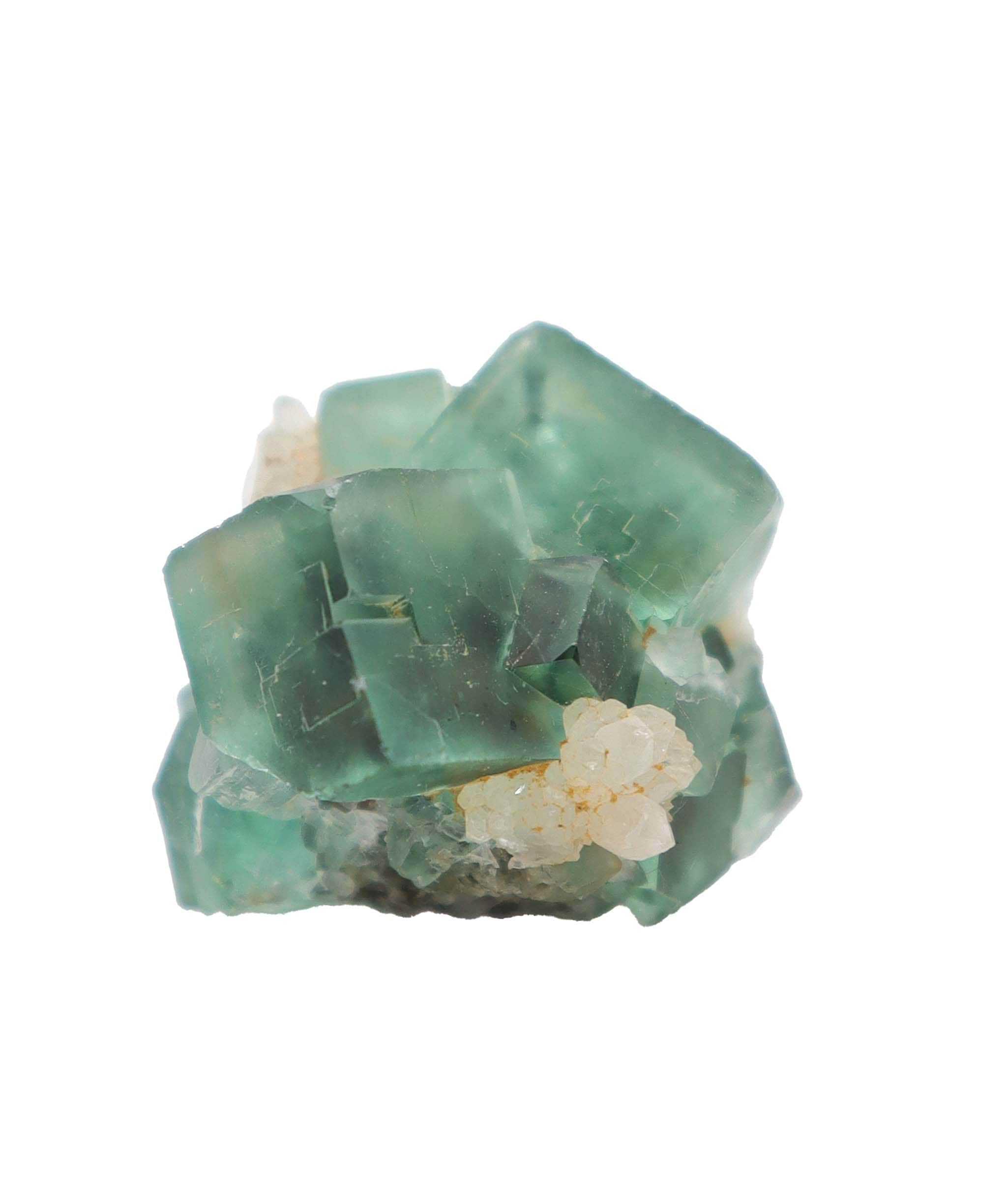 Luxury Promise Neon Lagoon Fluorite Crystal from Namibia Mini (strong fluorescence) RDC0190