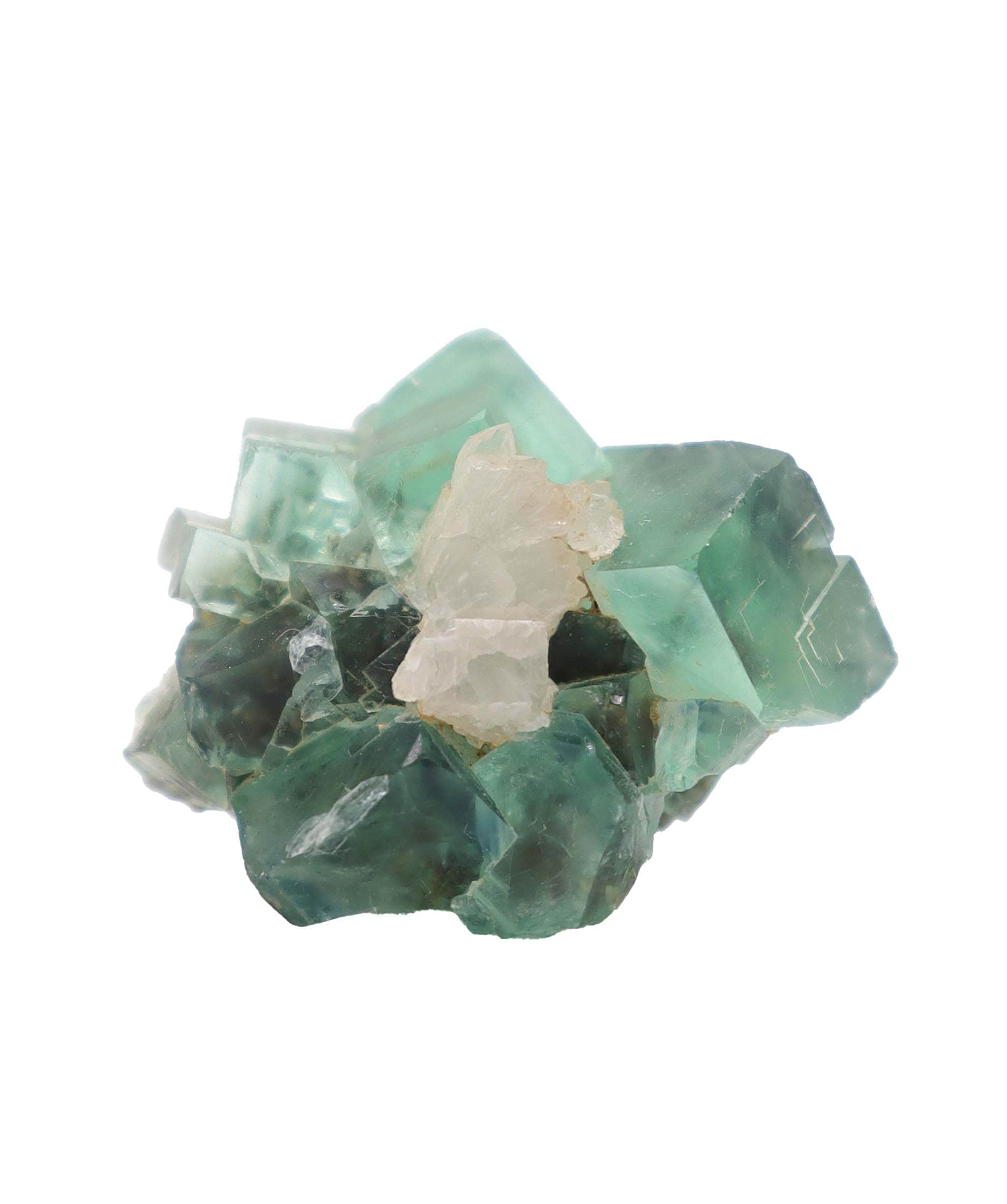Luxury Promise Neon Lagoon Fluorite Crystal from Namibia Mini (strong fluorescence) RDC0190